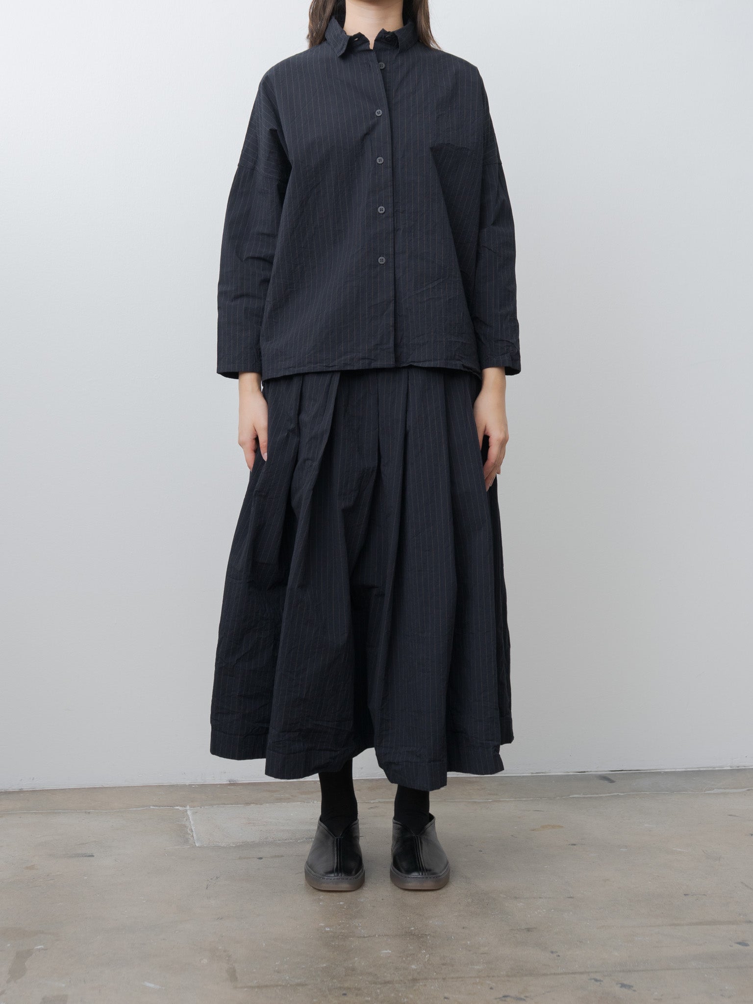 Namu Shop - Bergfabel Matilde Skirt - Pinstripe