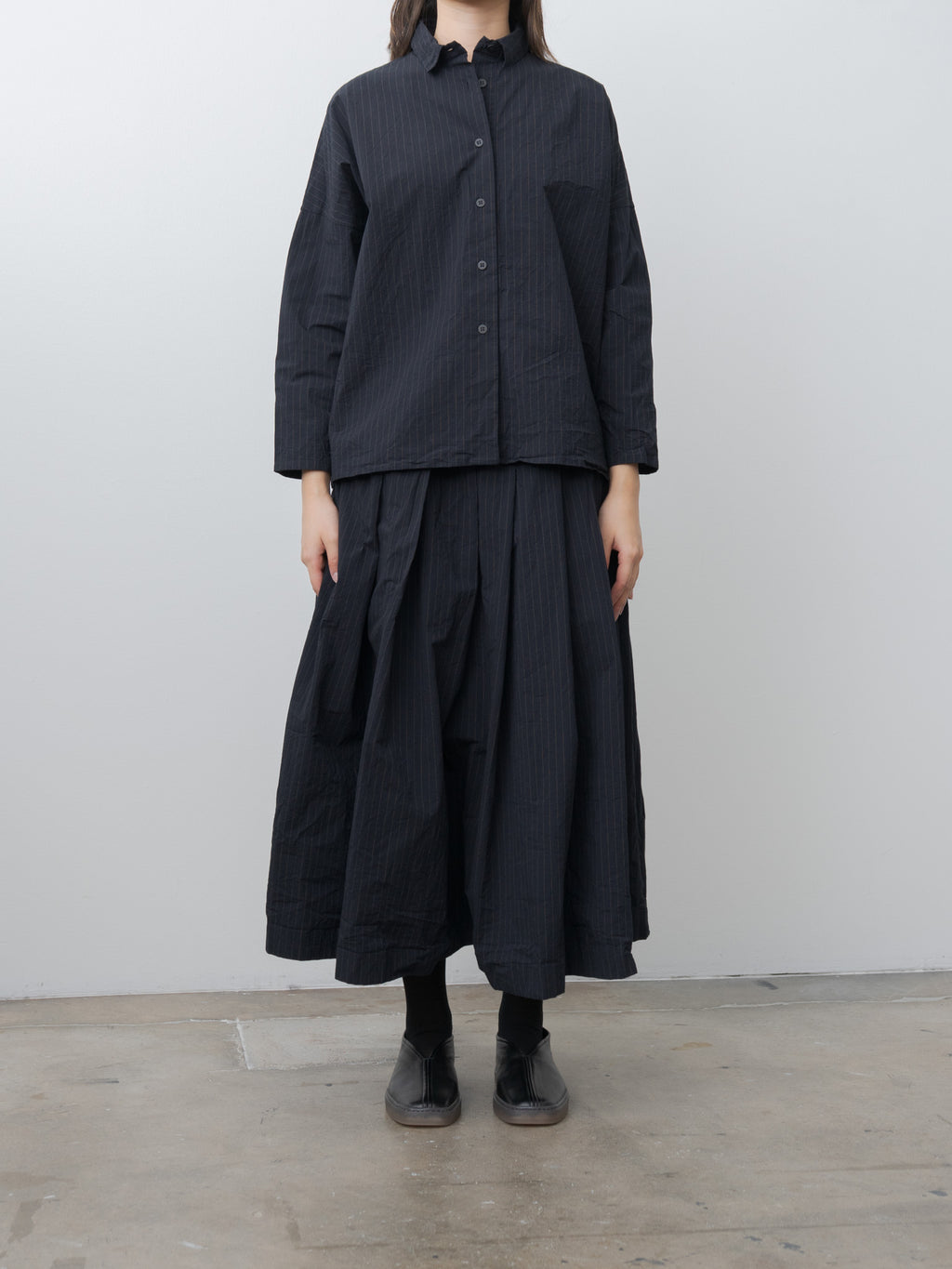 Namu Shop - Bergfabel Tina Shirt - Pinstripe