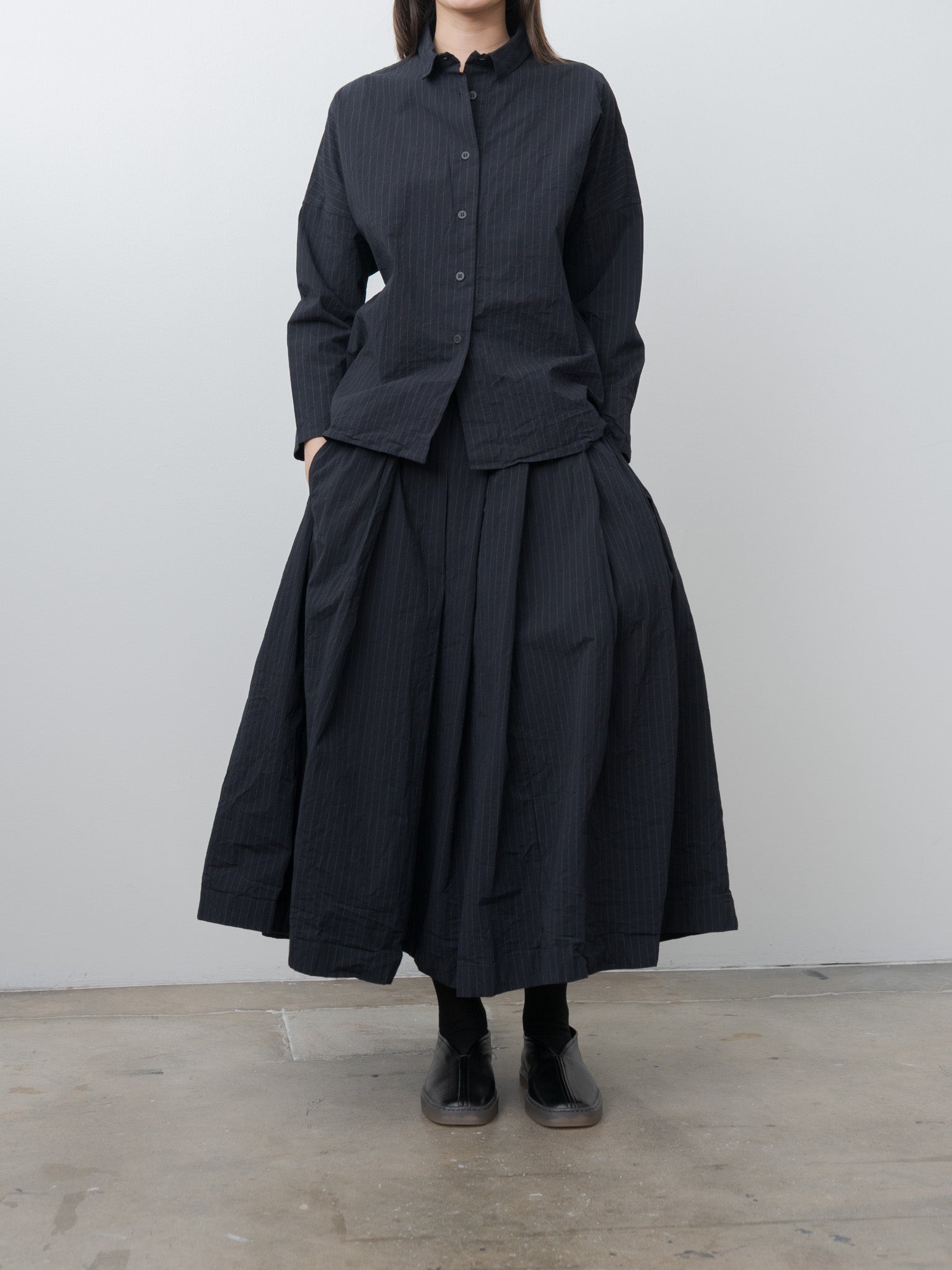 Namu Shop - Bergfabel Matilde Skirt - Pinstripe