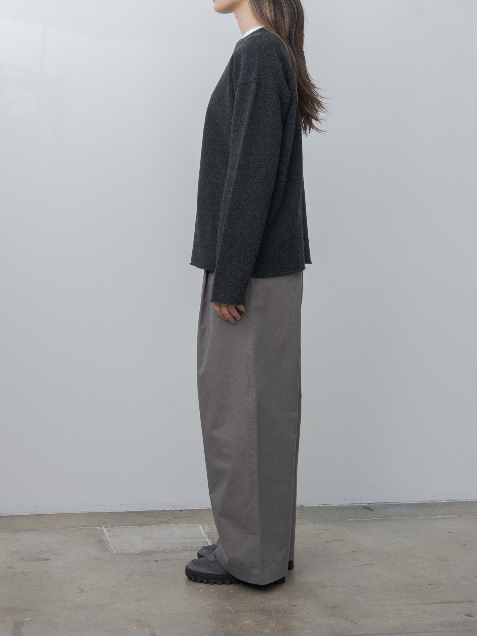Namu Shop - Sofie D'Hoore MILES Sweater - Anthracite