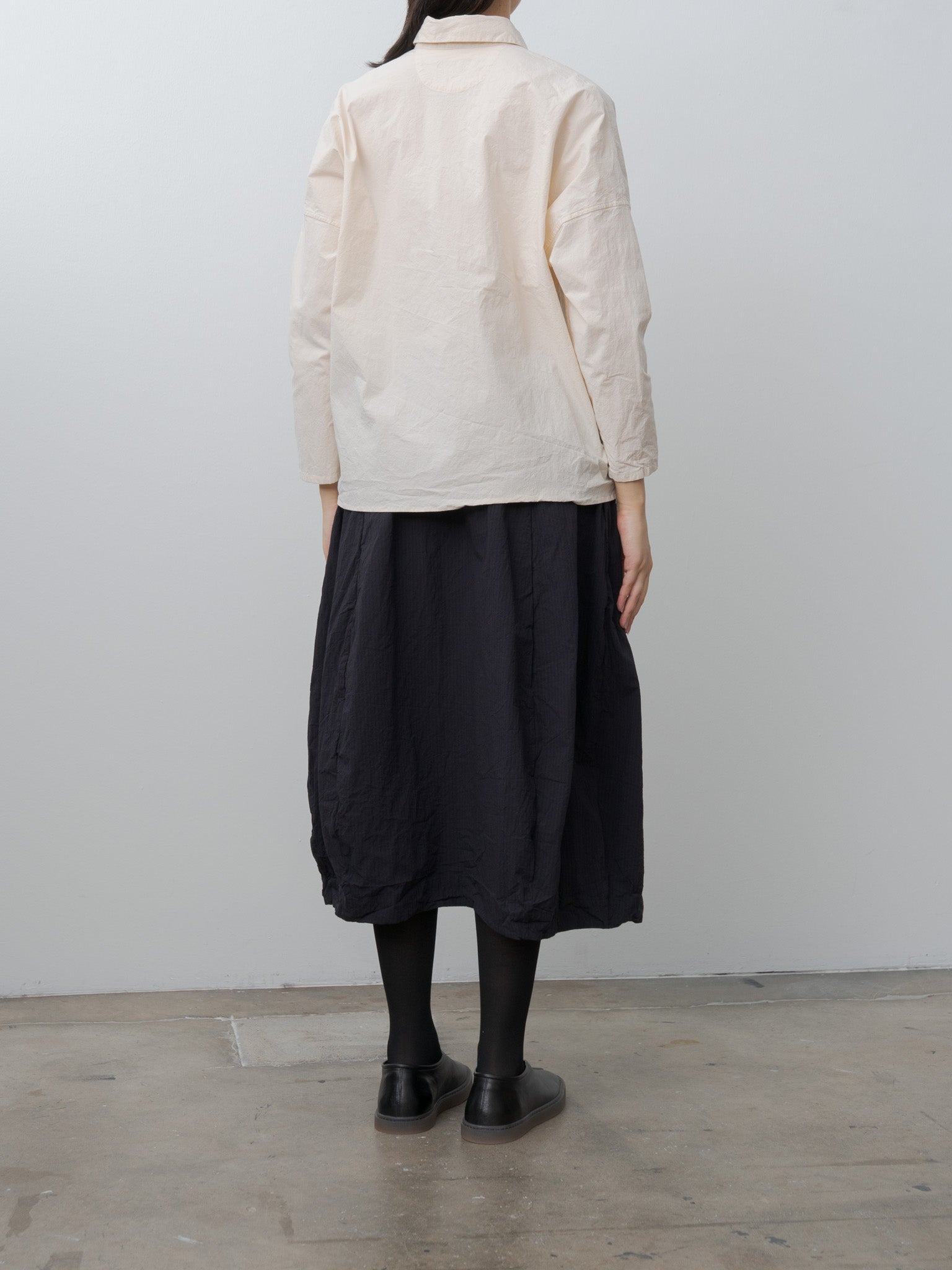 Namu Shop - Bergfabel Carla Skirt - Burgundy/Navy Stripe