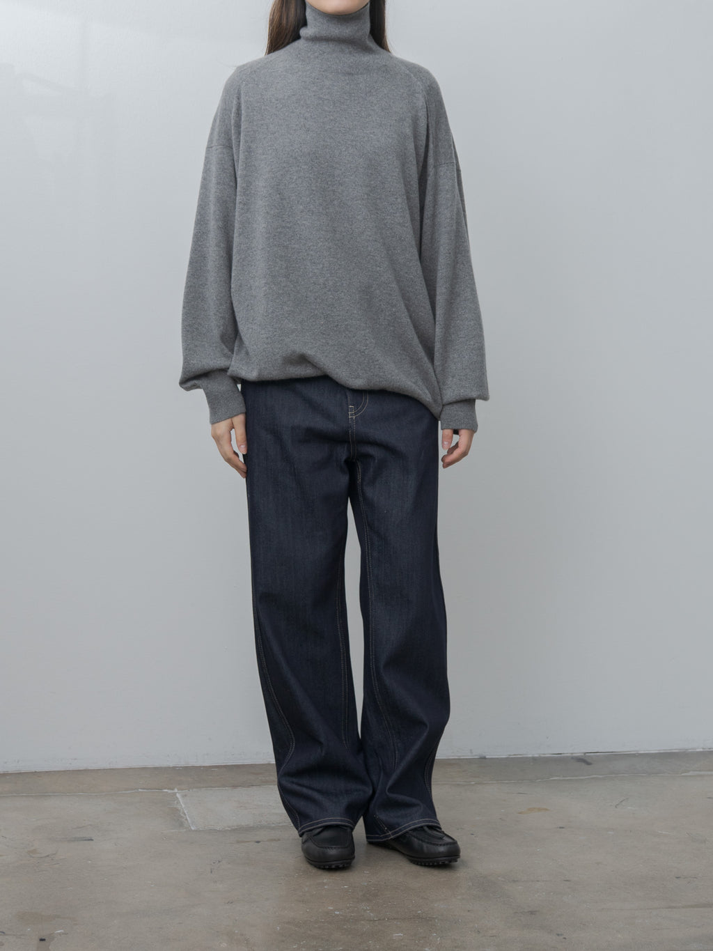 Namu Shop - Sofie D'Hoore MANUEL Sweater - Metal Melange