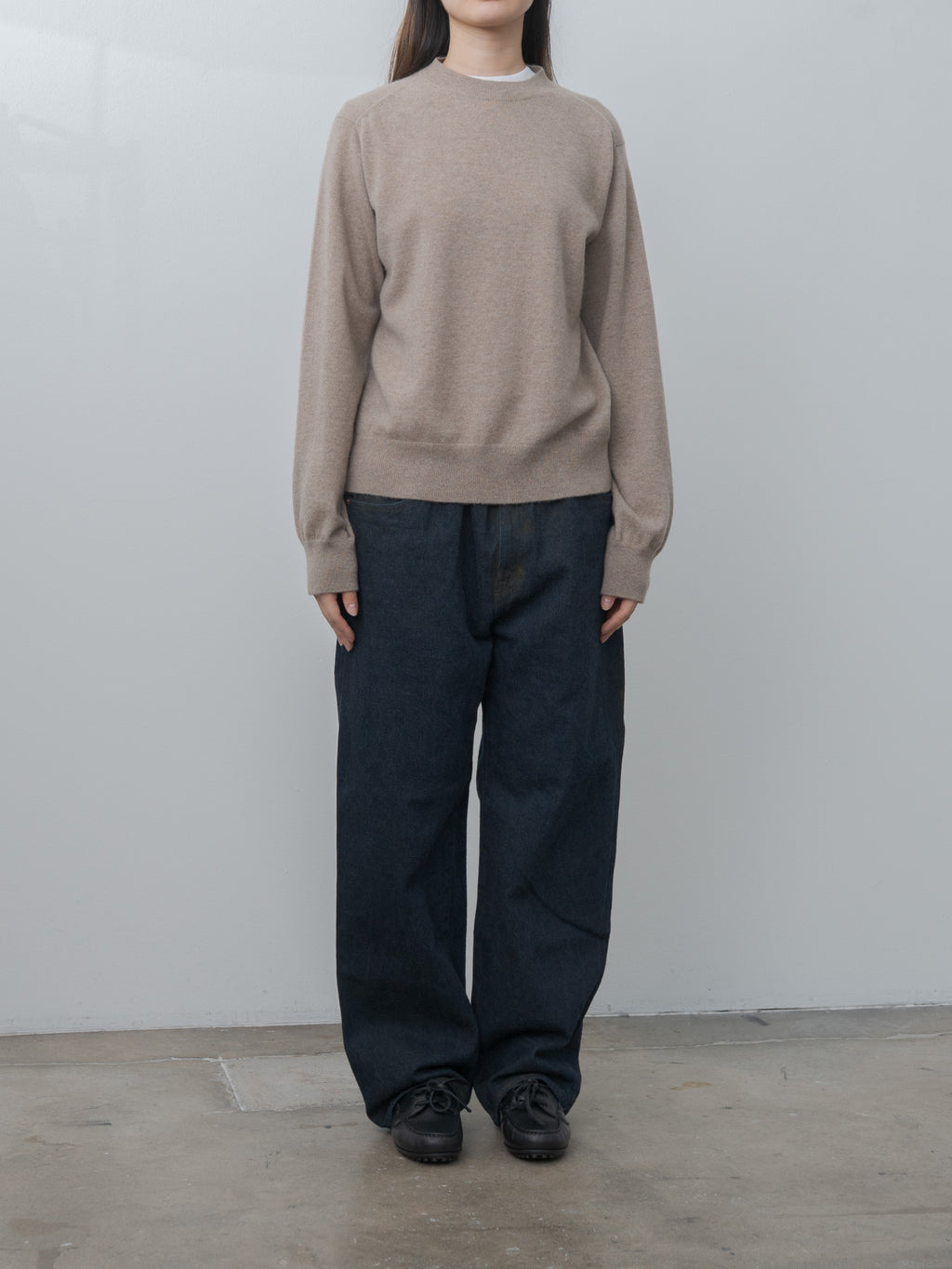 Namu Shop - Sofie D'Hoore MINOS Sweater - Sahara Melange
