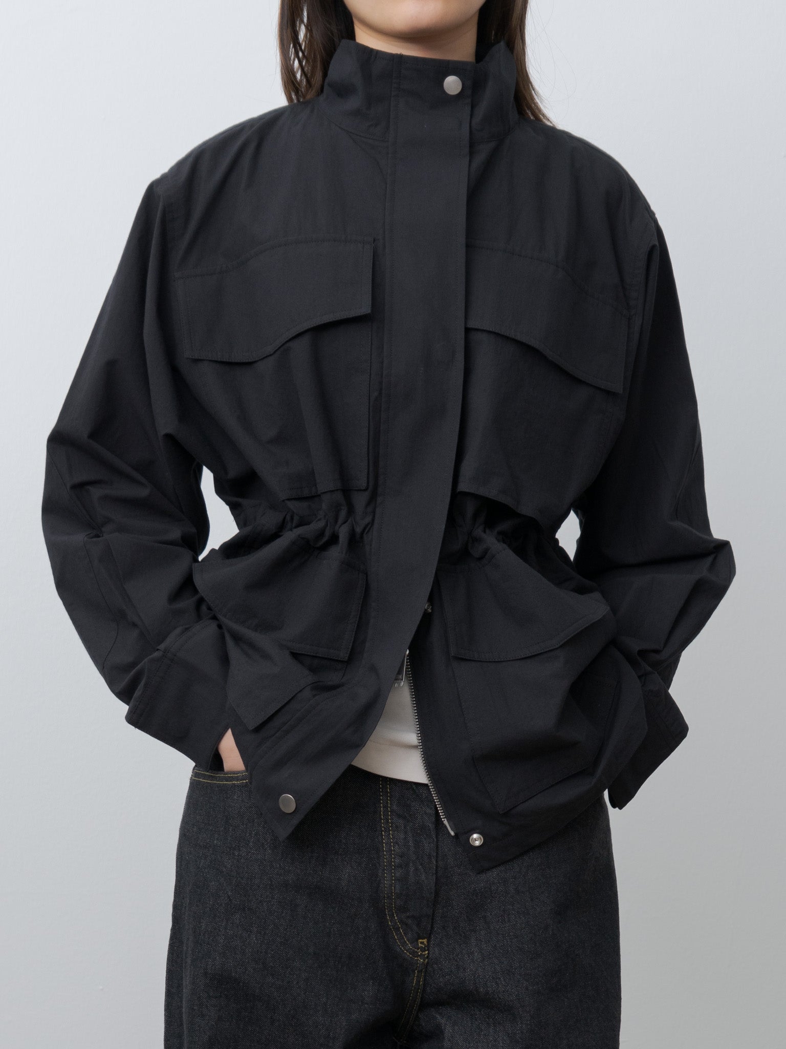 Namu Shop - Studio Nicholson Vista Jacket - Washed Black