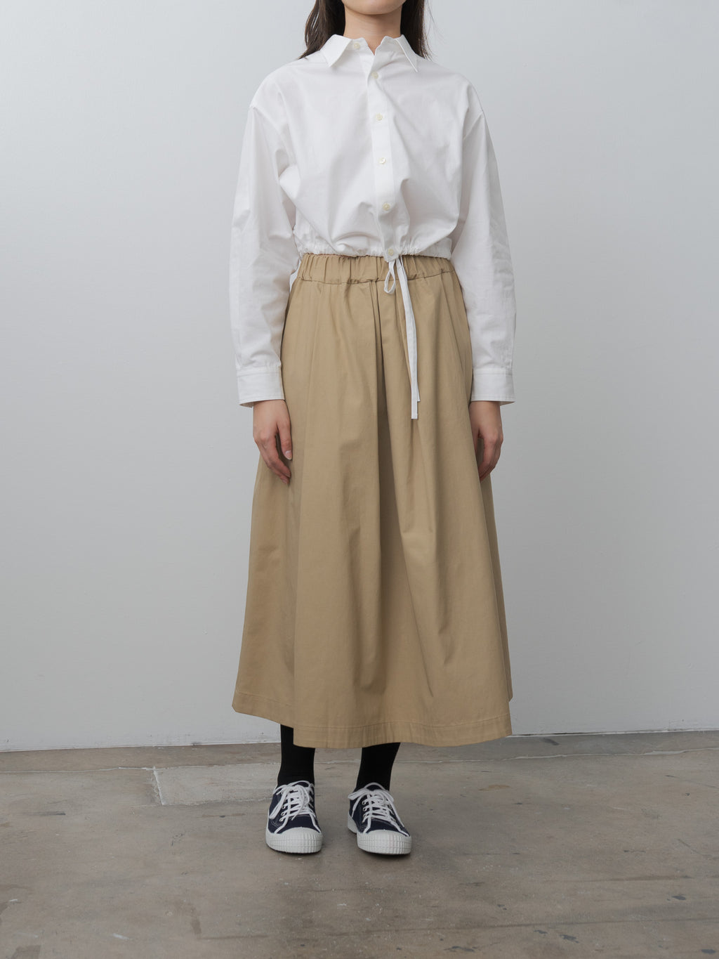 Namu Shop - Nicholson & Nicholson Dolly-Twill Skirt - Beige