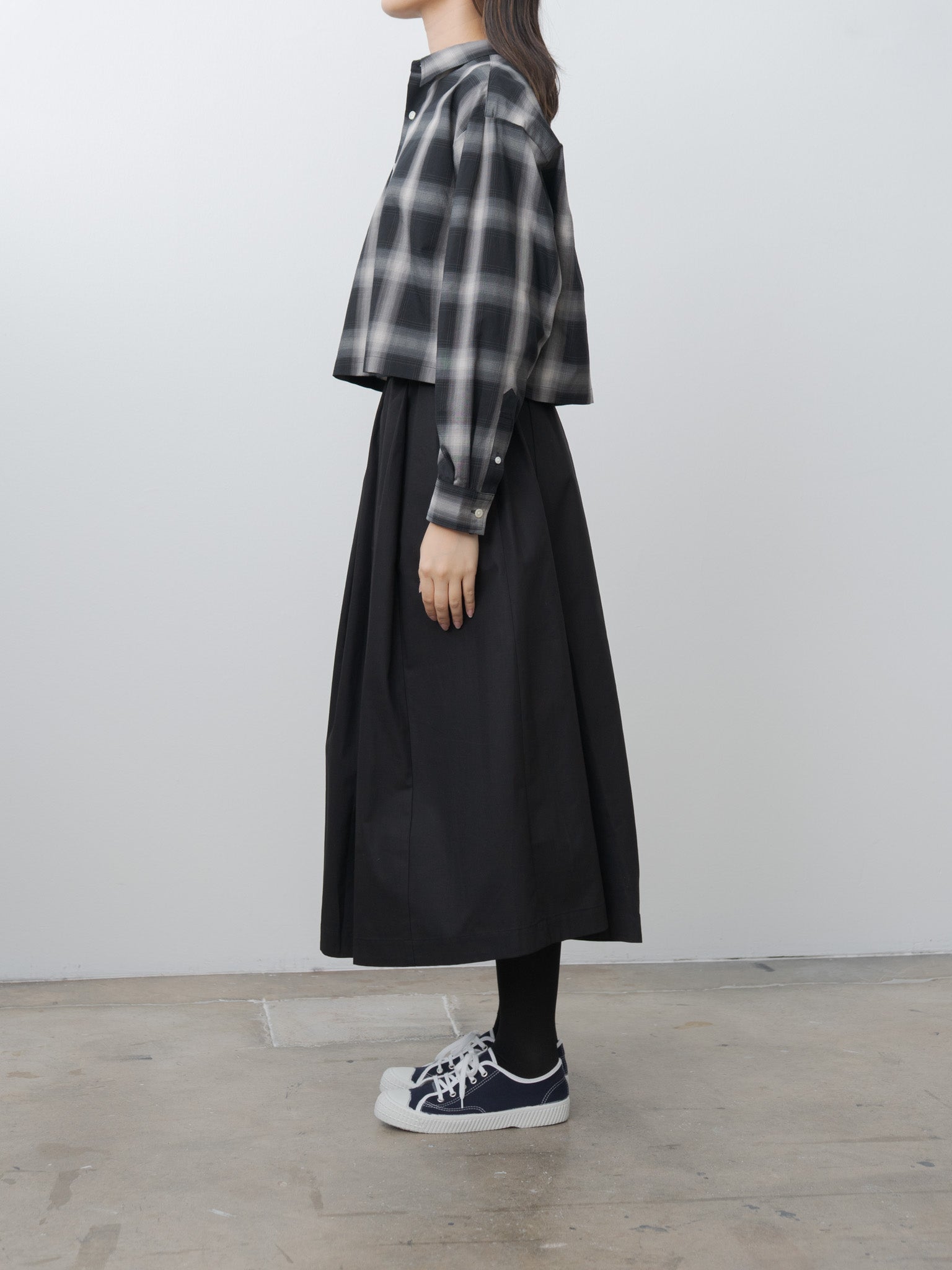 Namu Shop - Nicholson & Nicholson Dolly-Twill Skirt - Black