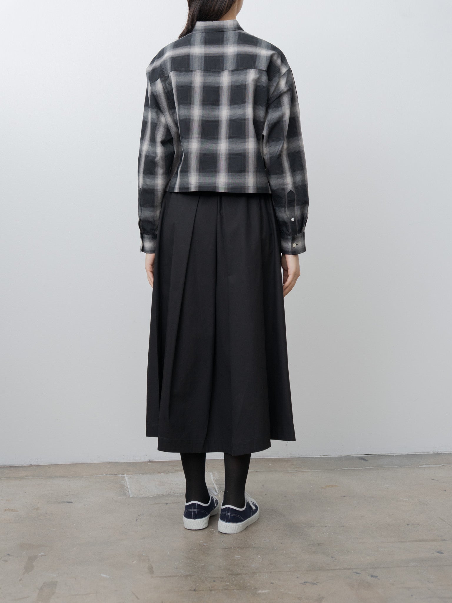 Namu Shop - Nicholson & Nicholson Dolly-Twill Skirt - Black