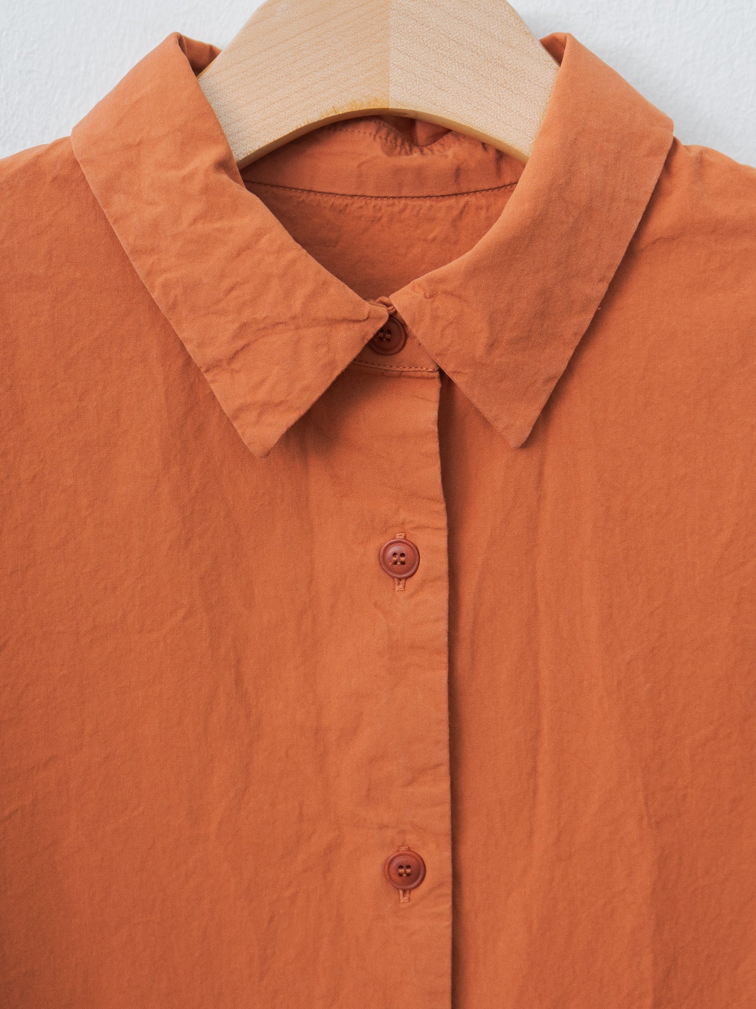 Biggy Shirt PAPER COT - Brick, Ebony