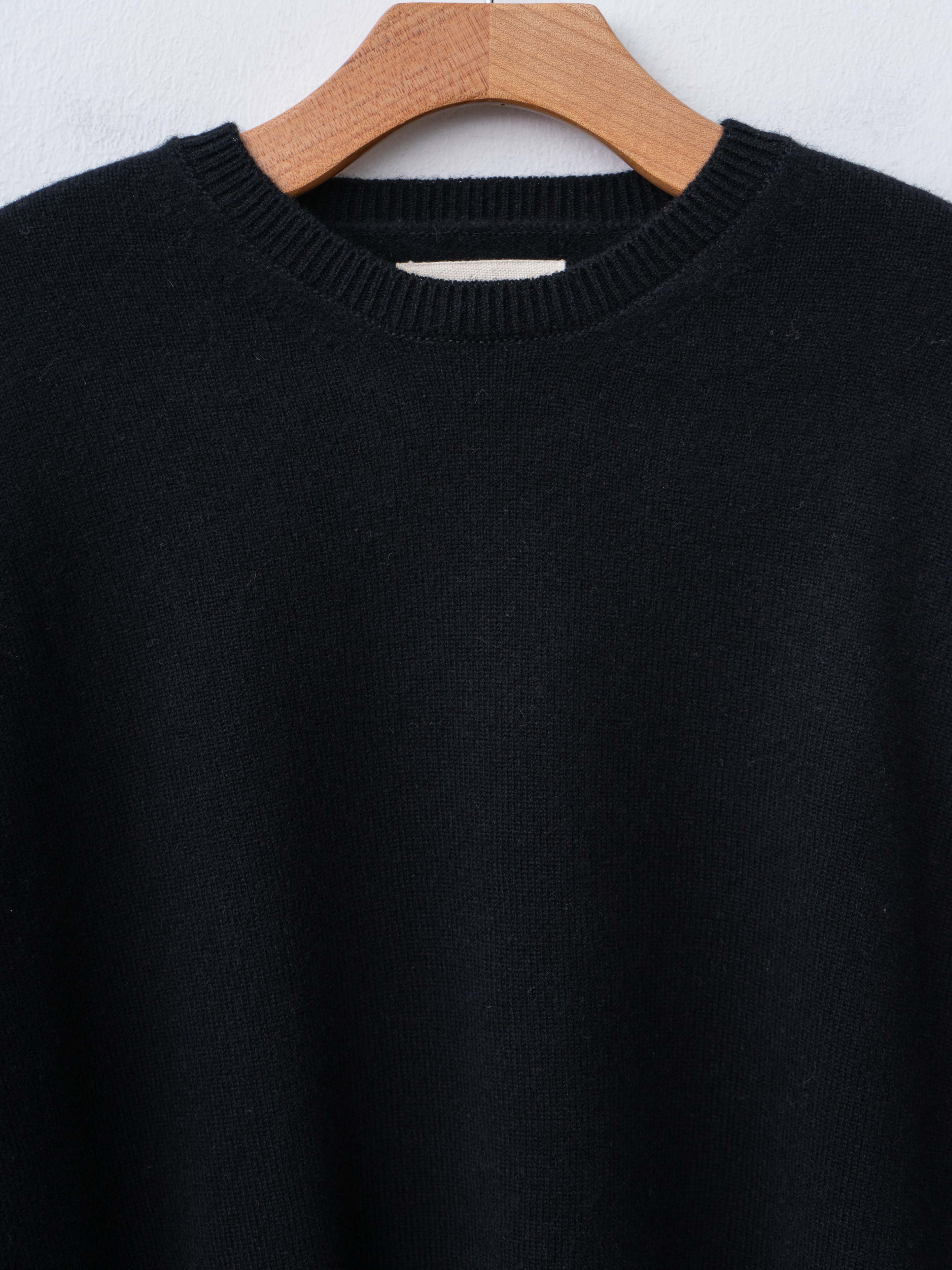 Namu Shop - Yoko Sakamoto Crewneck Knit - Black