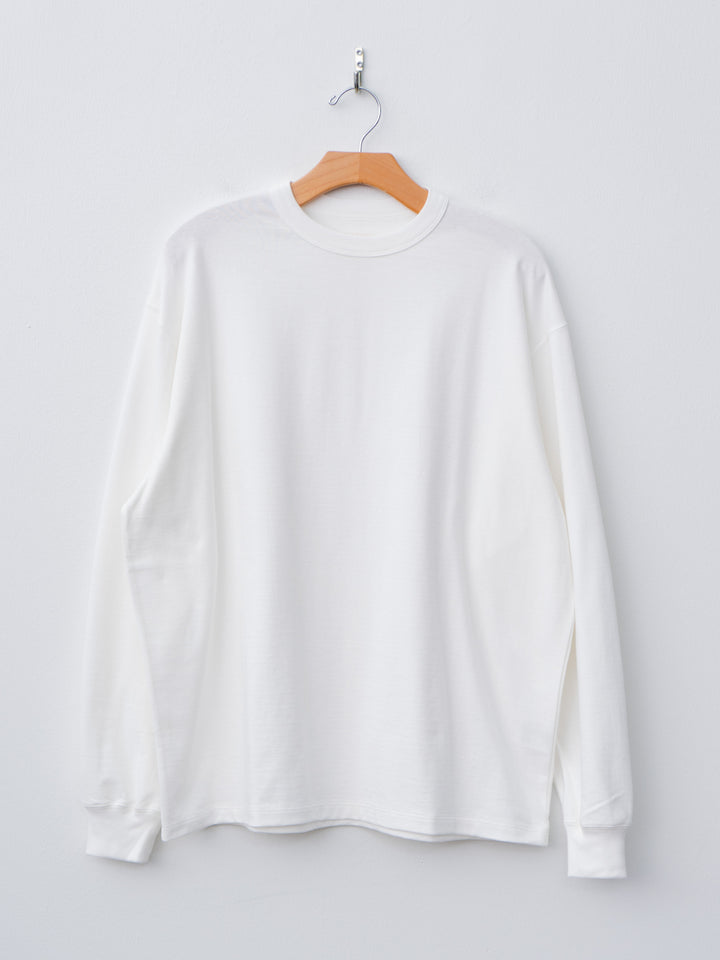 Namu Shop - Yoko Sakamoto Tsuriami L/S Crew Neck - White
