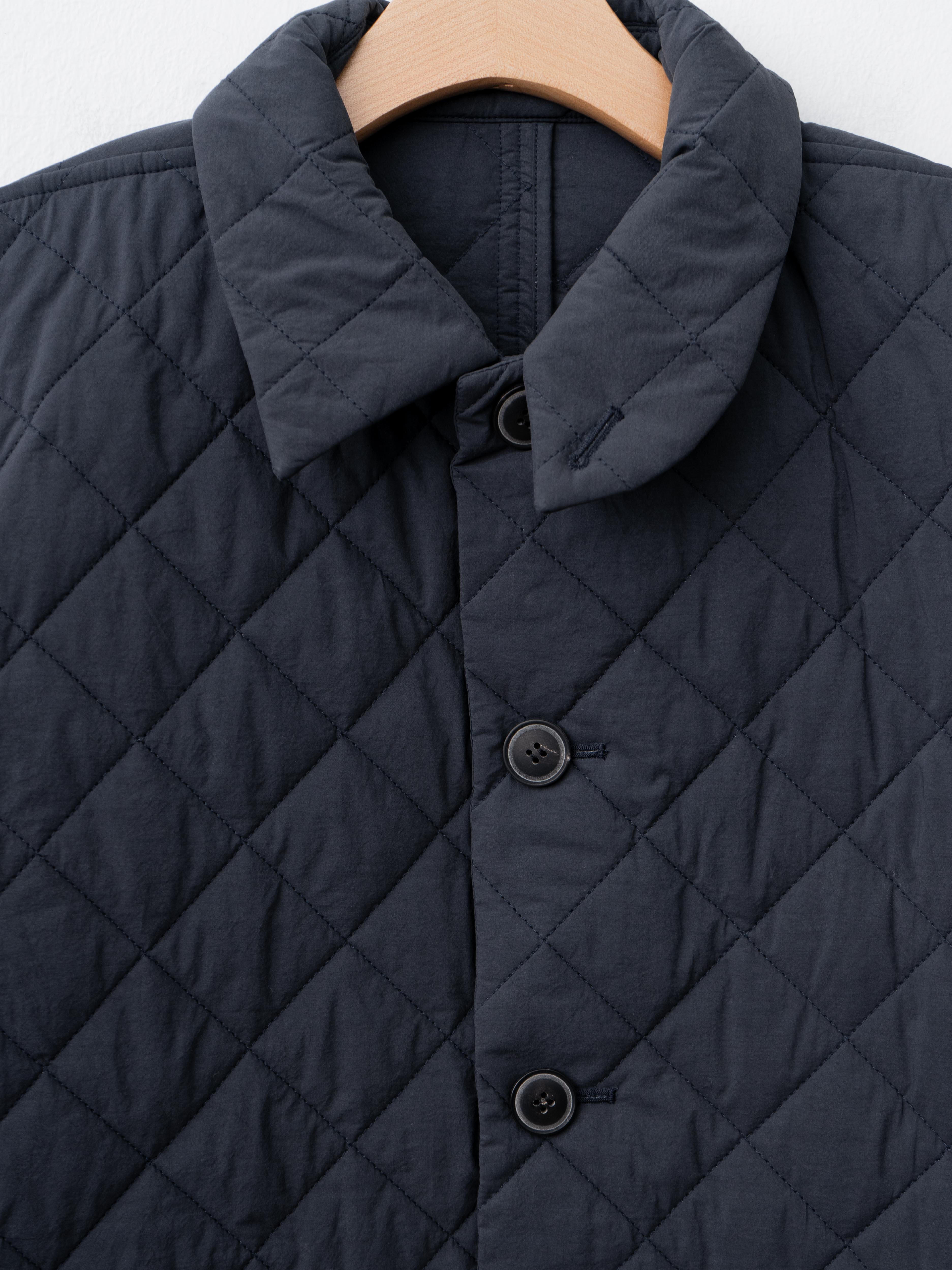 Namu Shop - Yoko Sakamoto Quilting Work Jacket - Navy