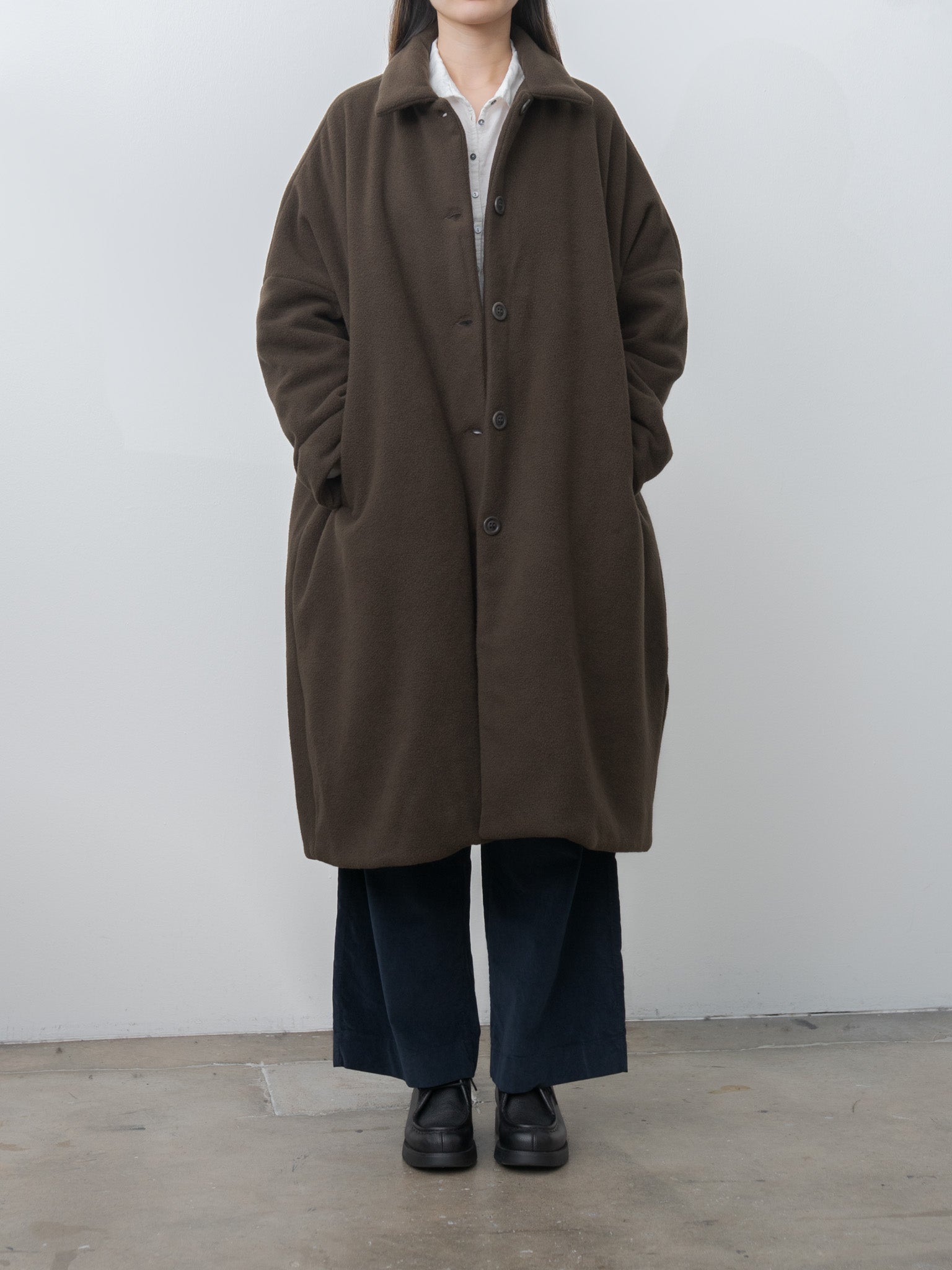 Namu Shop - Casey Casey Big Blobby Coat HEAVY CASHMERE