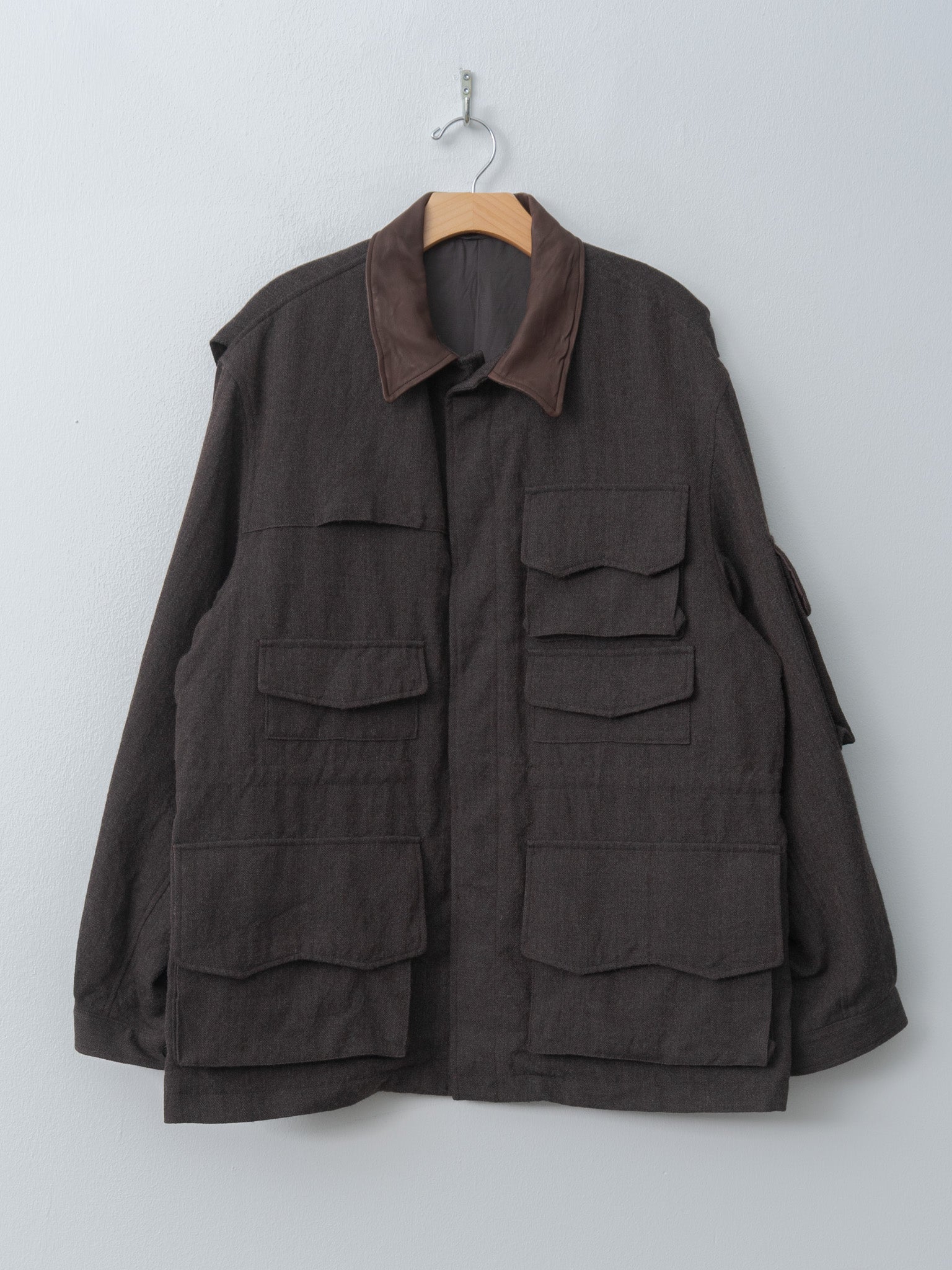 Namu Shop - Kaptain Sunshine Wool Herringbone Explorer Jacket