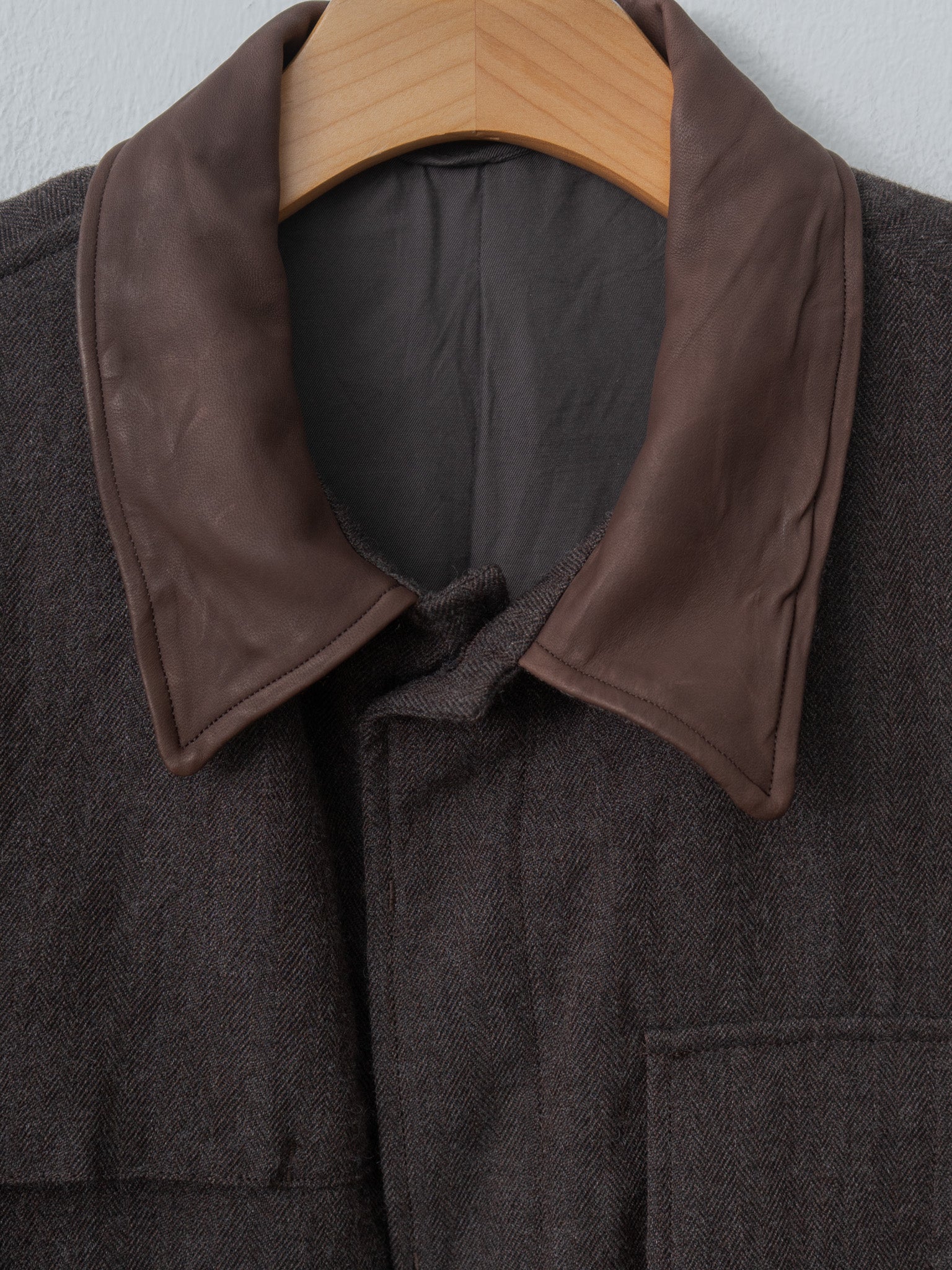 Namu Shop - Kaptain Sunshine Wool Herringbone Explorer Jacket