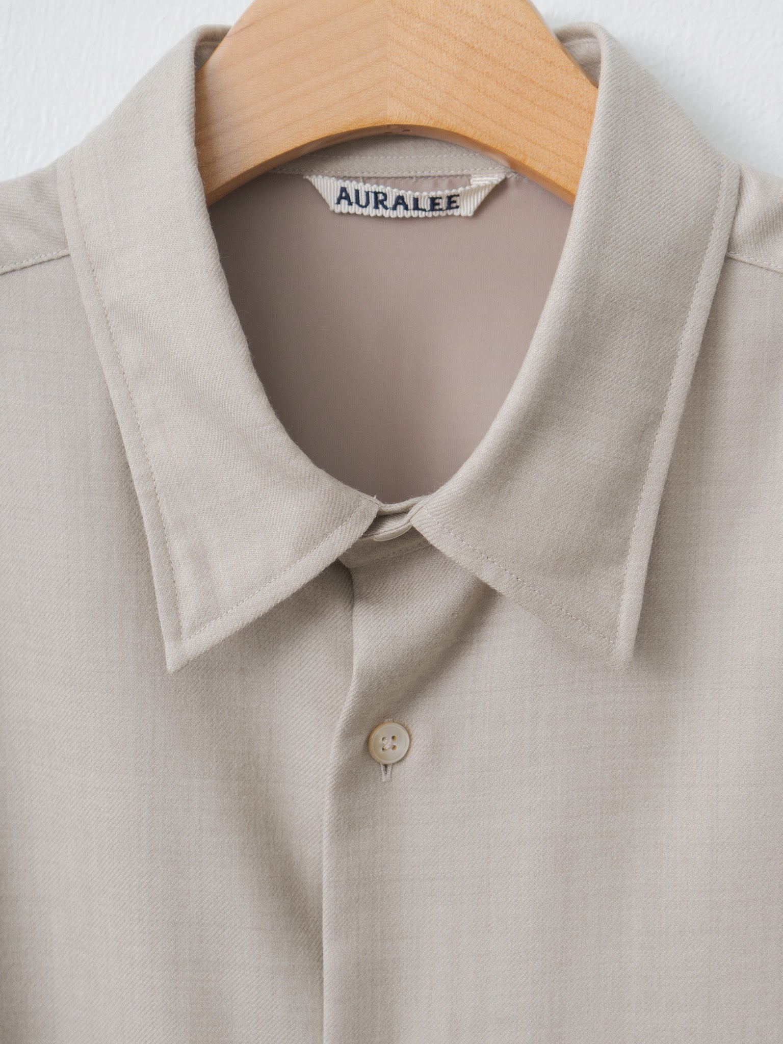 Namu Shop - Auralee Super Light Wool Shirt