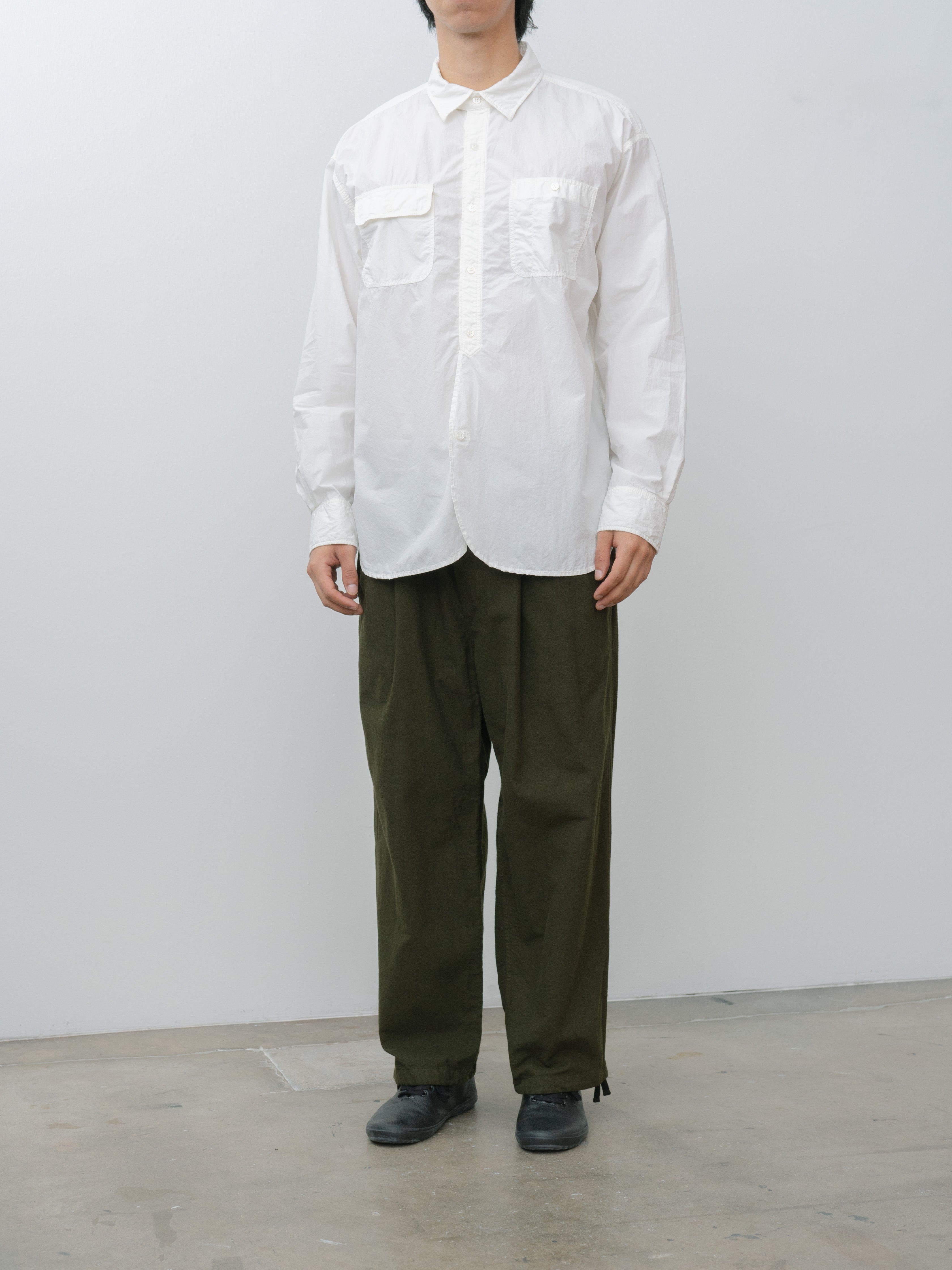 Namu Shop - Yoko Sakamoto Work Shirt - White