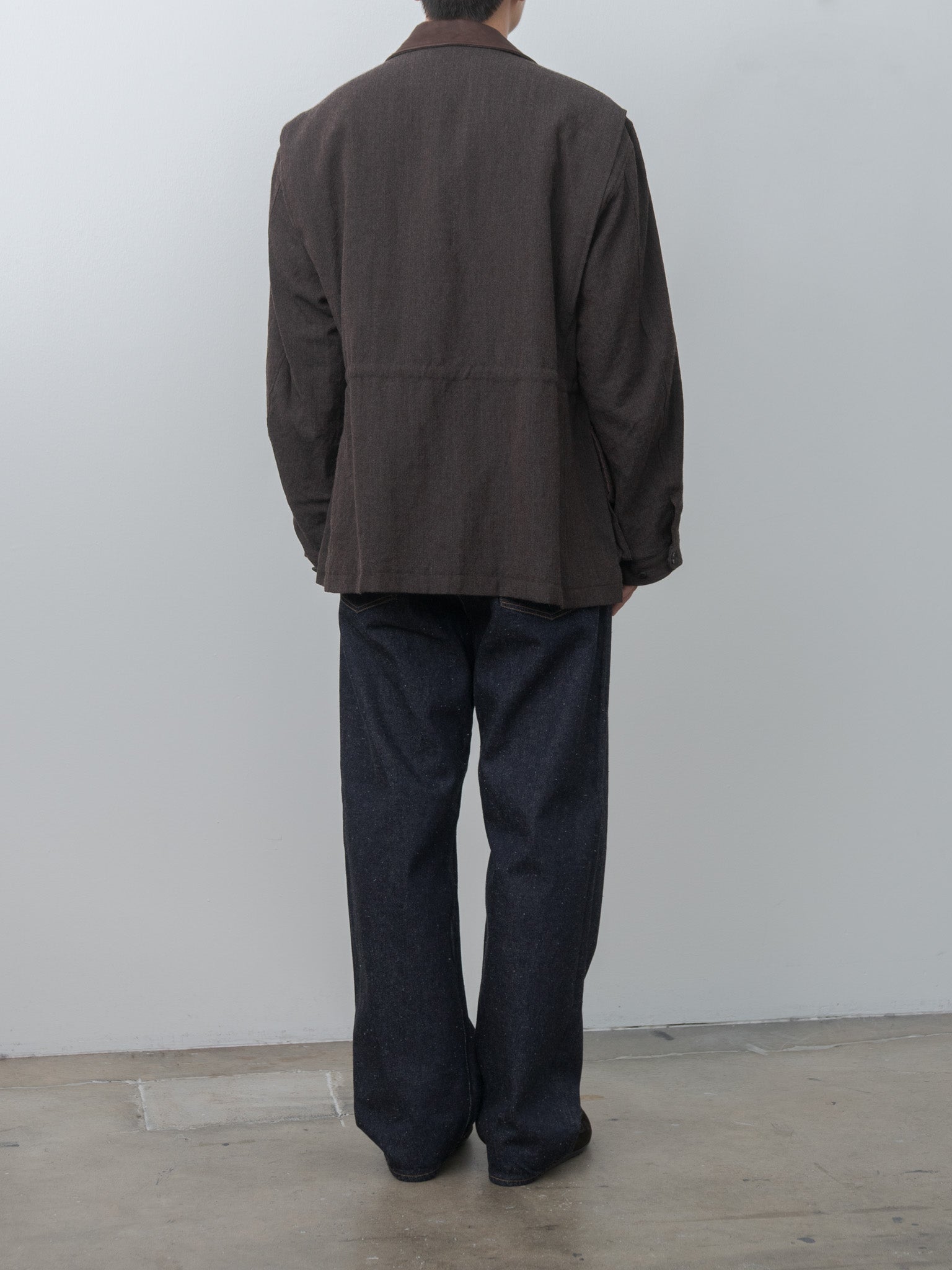 Namu Shop - Kaptain Sunshine Wool Herringbone Explorer Jacket