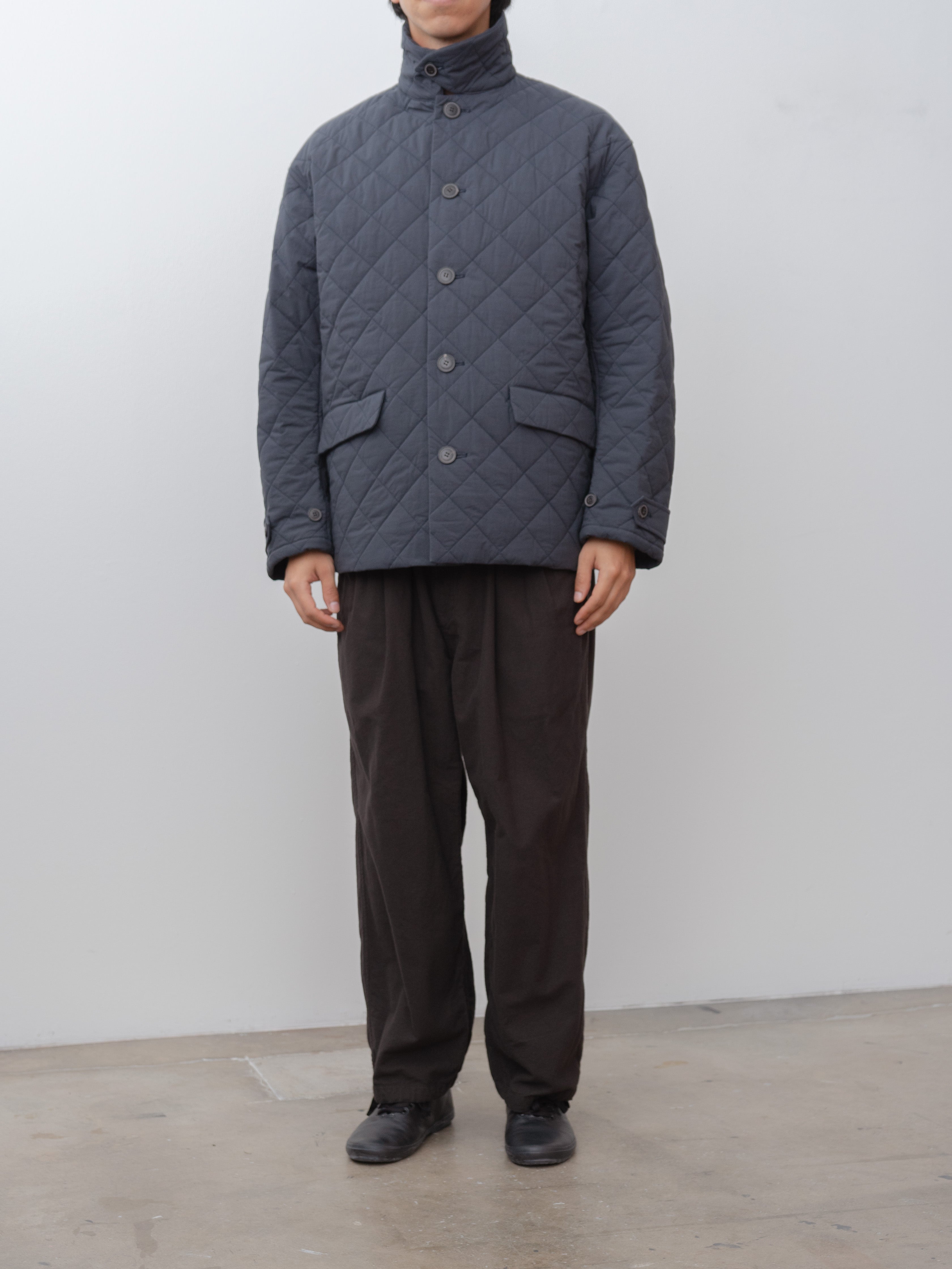 Namu Shop - Yoko Sakamoto Quilting Work Jacket - Navy