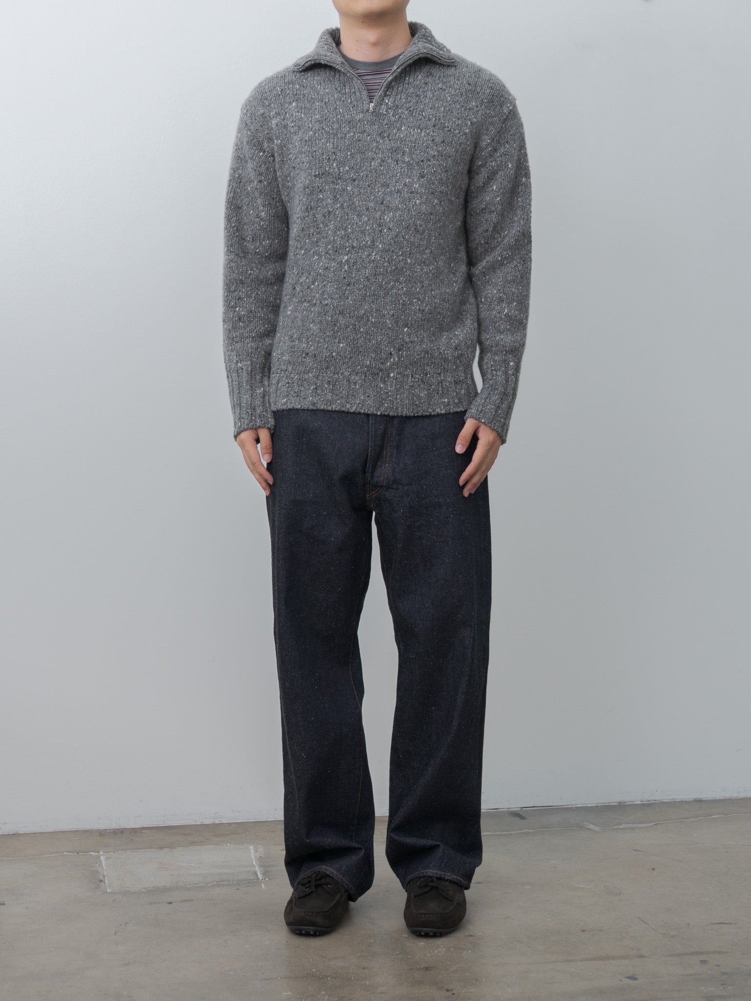 Namu Shop - Kaptain Sunshine 5P Straight Denim Pants