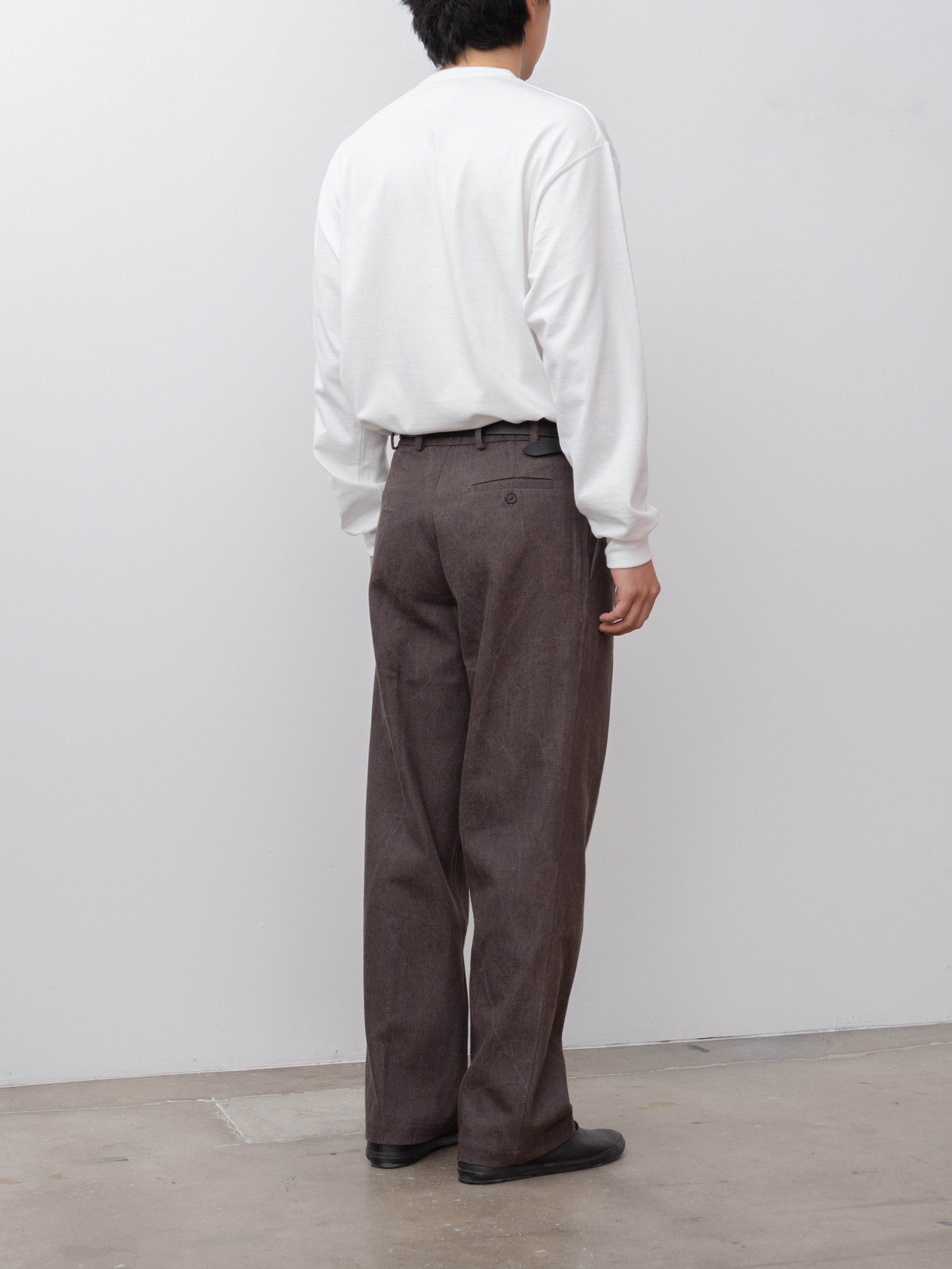 Namu Shop - Yoko Sakamoto Ring Belt Slim - Black x Silver