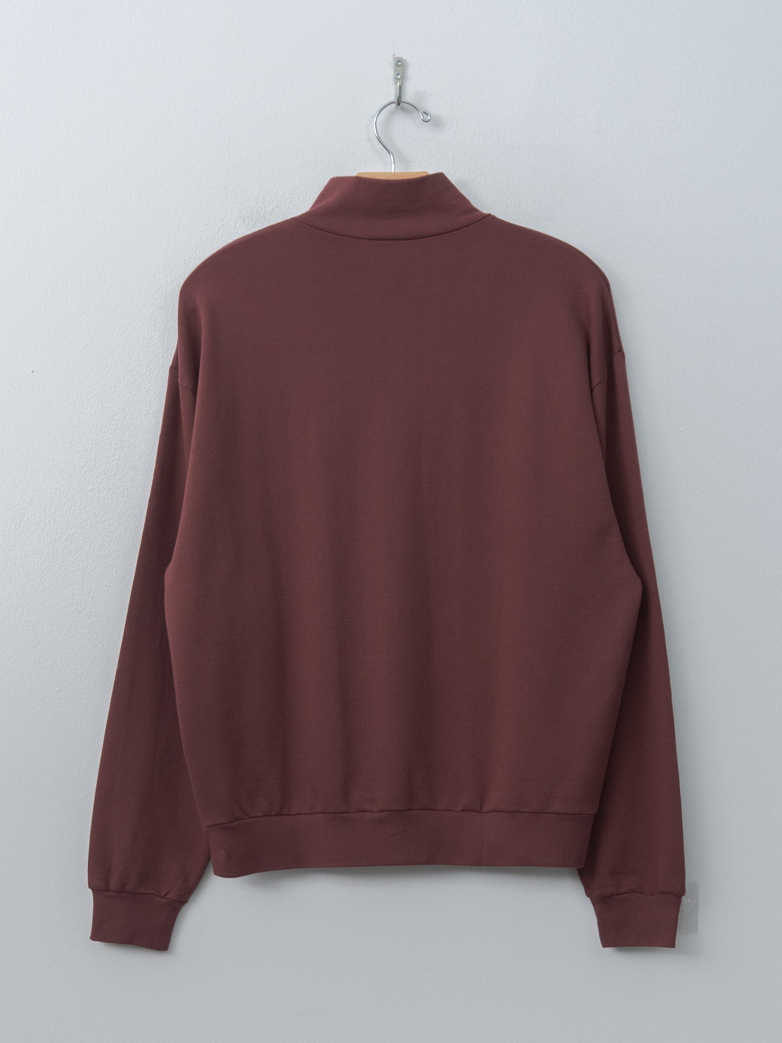 Namu Shop - Auralee Super High Gauge Sweat Half Zip P/O