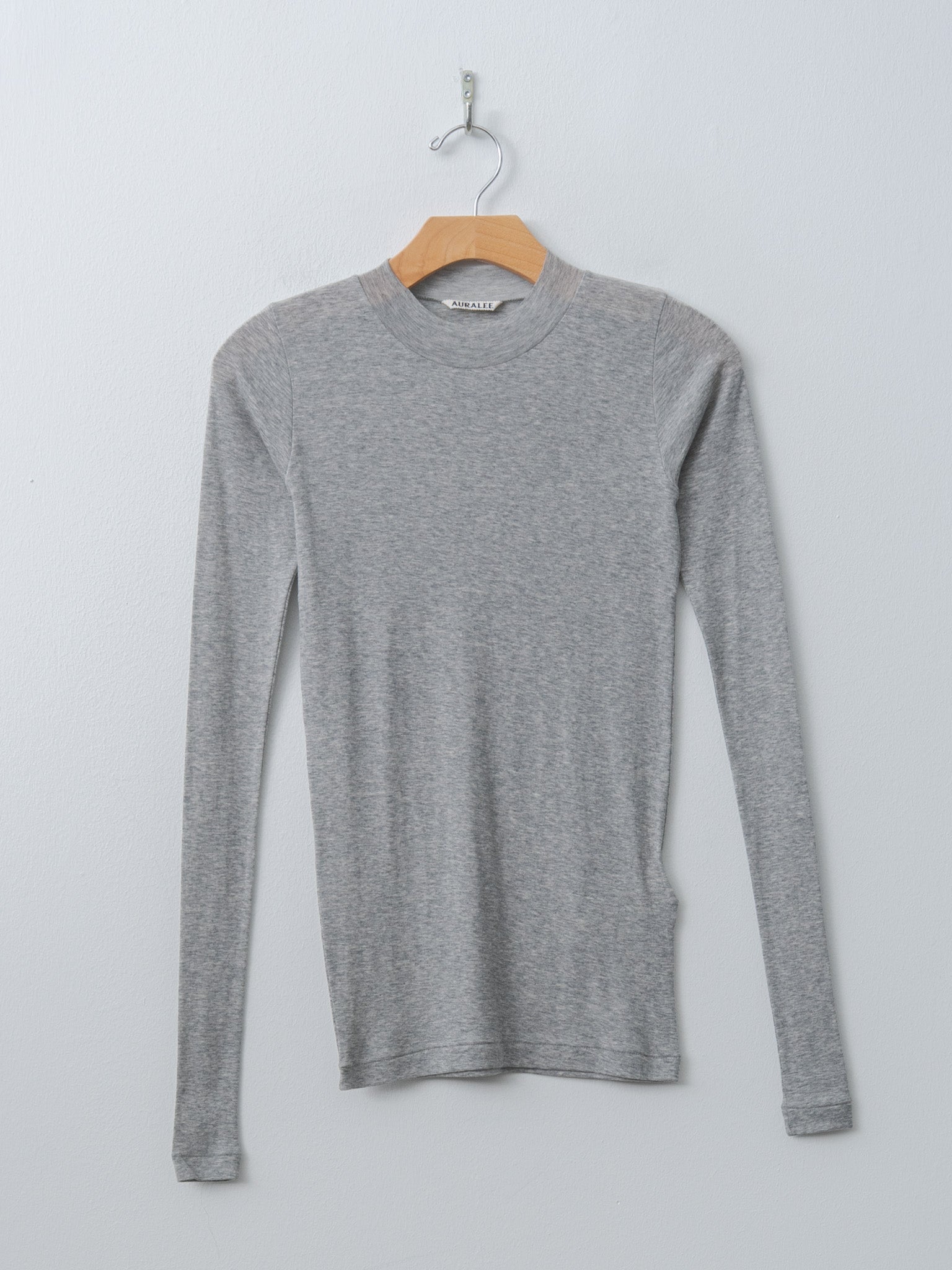 Namu Shop - Auralee Super High Gauge Sheer Rib L/S Tee