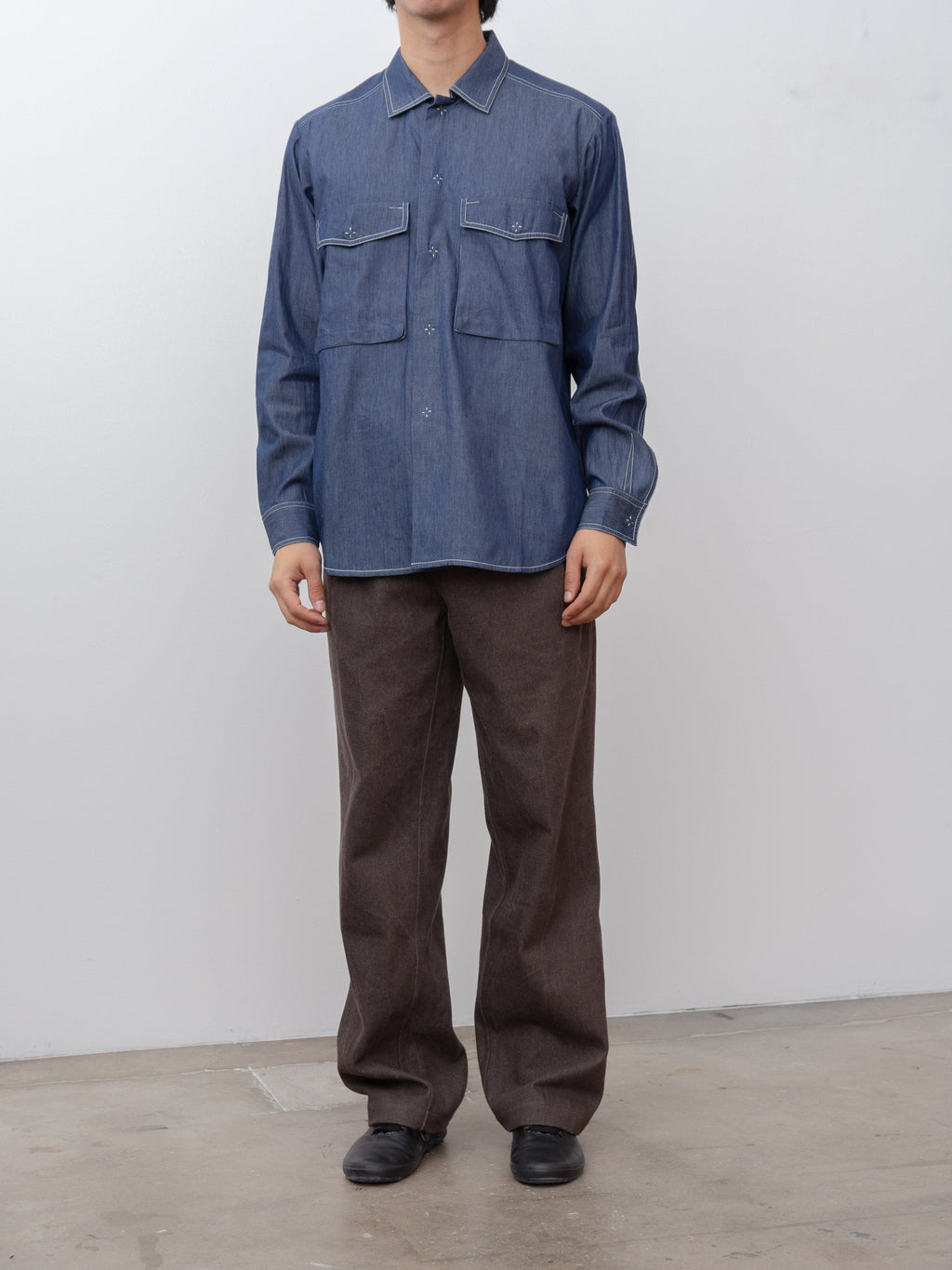 Namu Shop - Jan Machenhauer Ziggy Denim Shirt - Denim no. 2