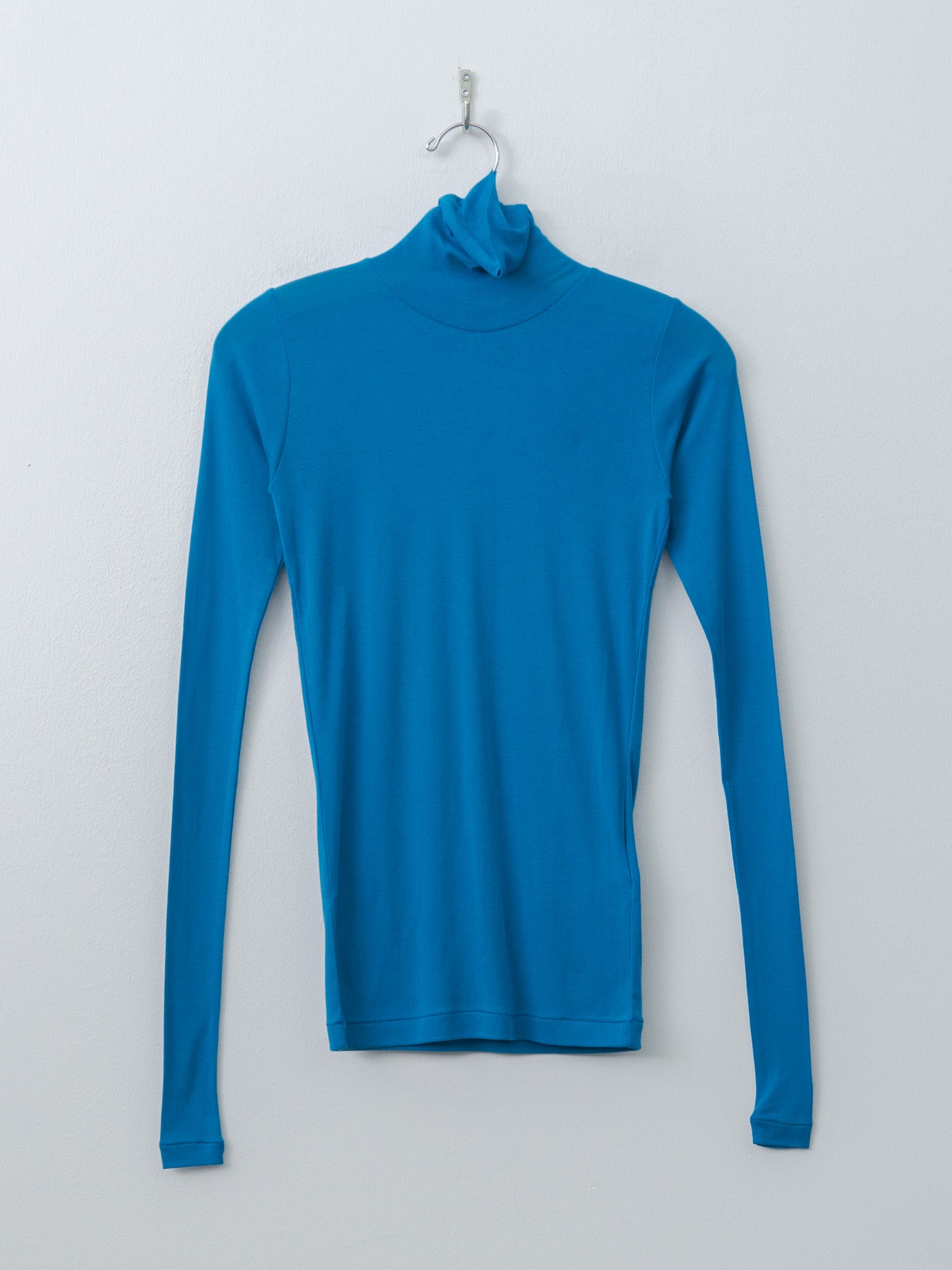 Namu Shop - Auralee Super High Gauge Sheer Rib Turtle Neck L/S Tee