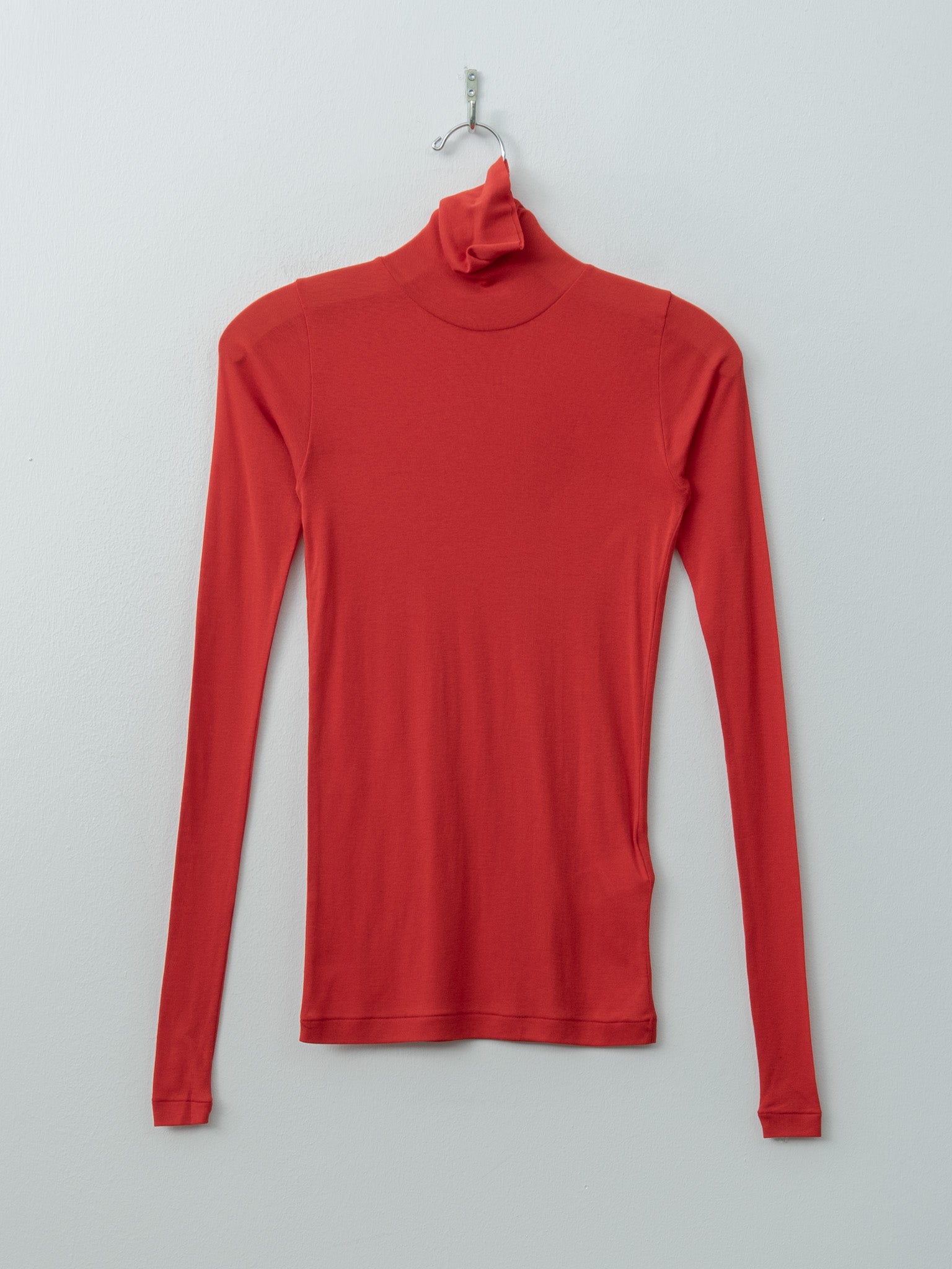 Namu Shop - Auralee Super High Gauge Sheer Rib Turtle Neck L/S Tee