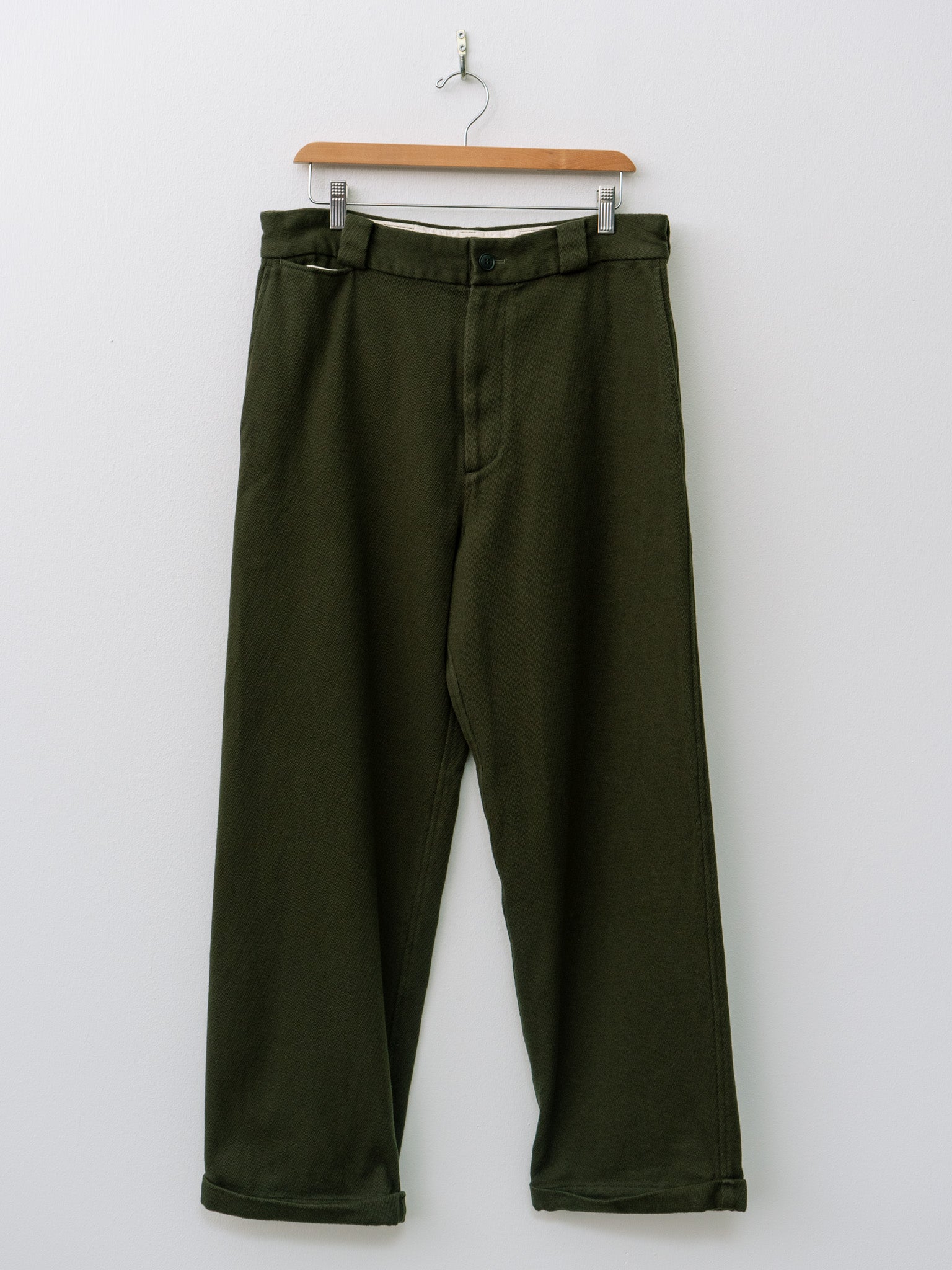Namu Shop - Yoko Sakamoto Work Trousers - Olive