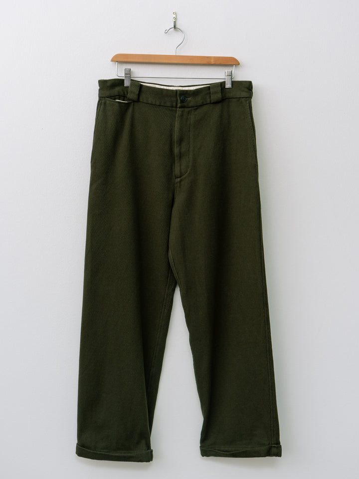 Namu Shop - Yoko Sakamoto Work Trousers - Olive