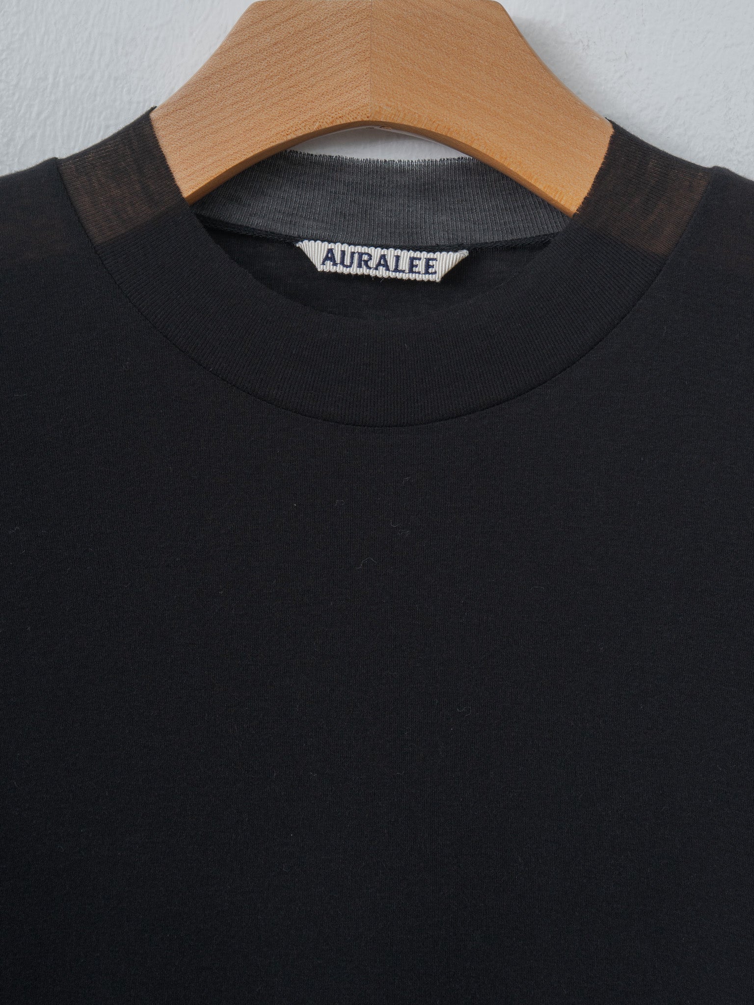 Namu Shop - Auralee Super High Gauge Sheer Rib L/S Tee