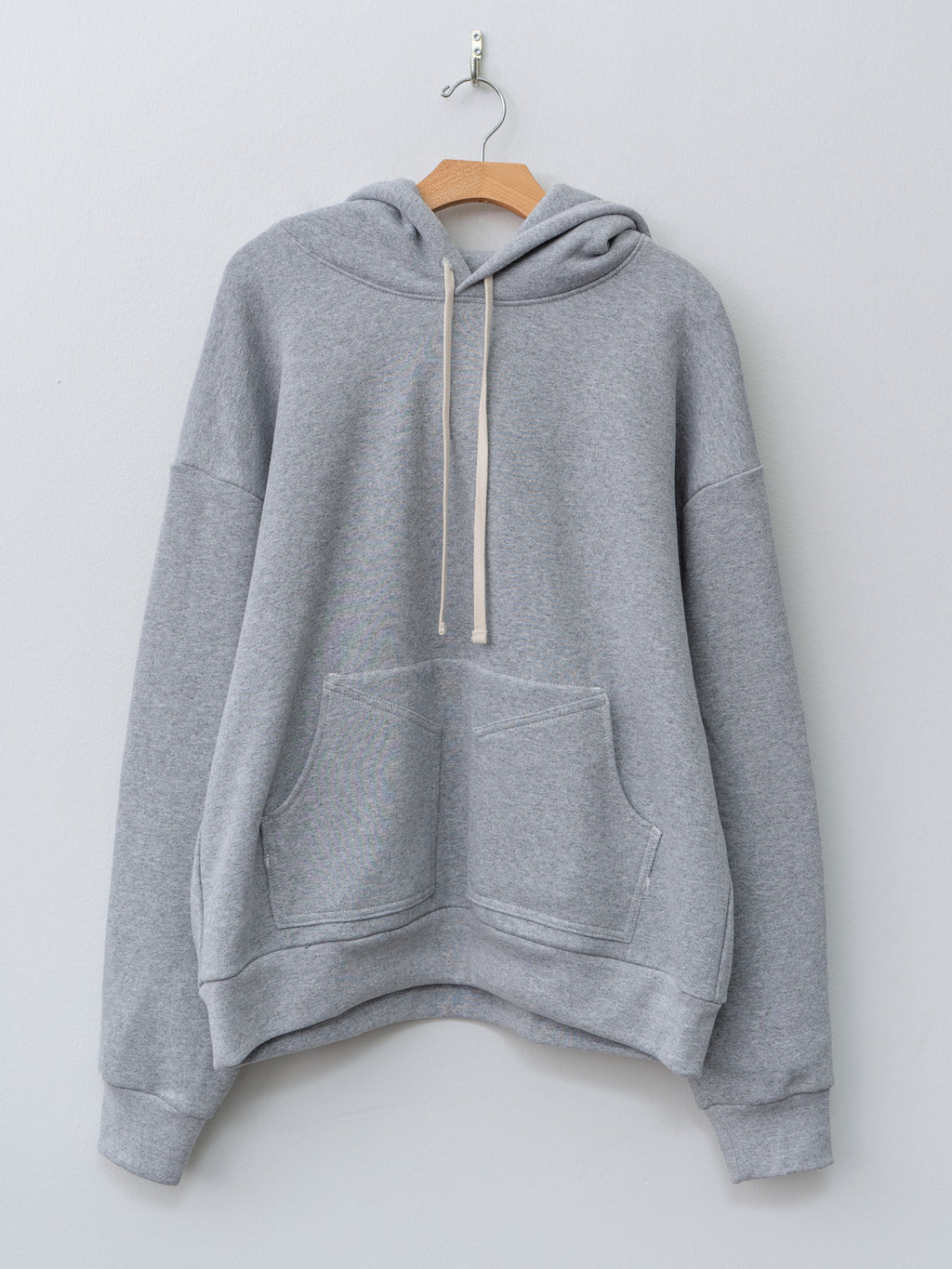 Namu Shop - S.K. Manor Hill Reversible Evert Hoodie - Heather Gray Cotton Fleece