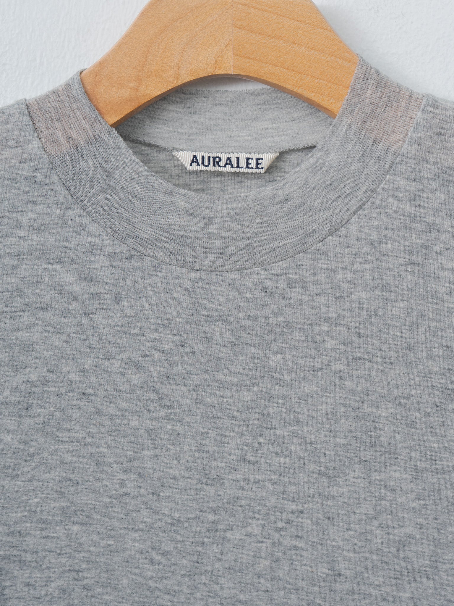 Namu Shop - Auralee Super High Gauge Sheer Rib L/S Tee
