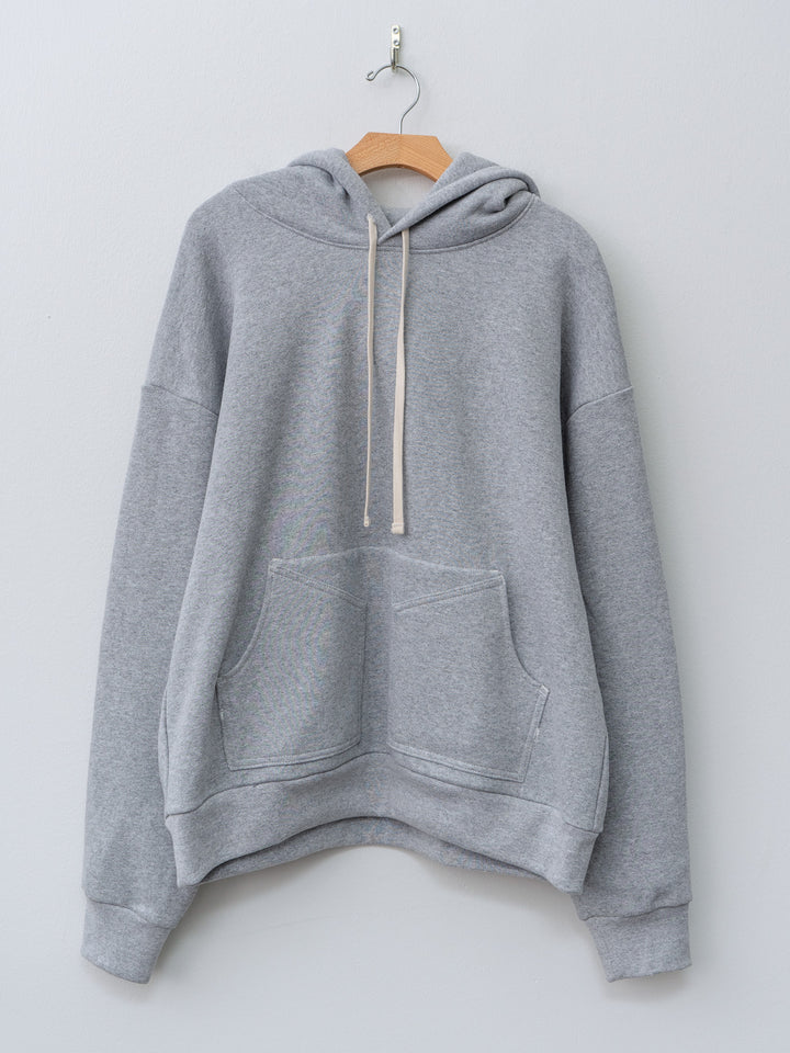 Namu Shop - S.K. Manor Hill Reversible Evert Hoodie - Heather Gray Cotton Fleece