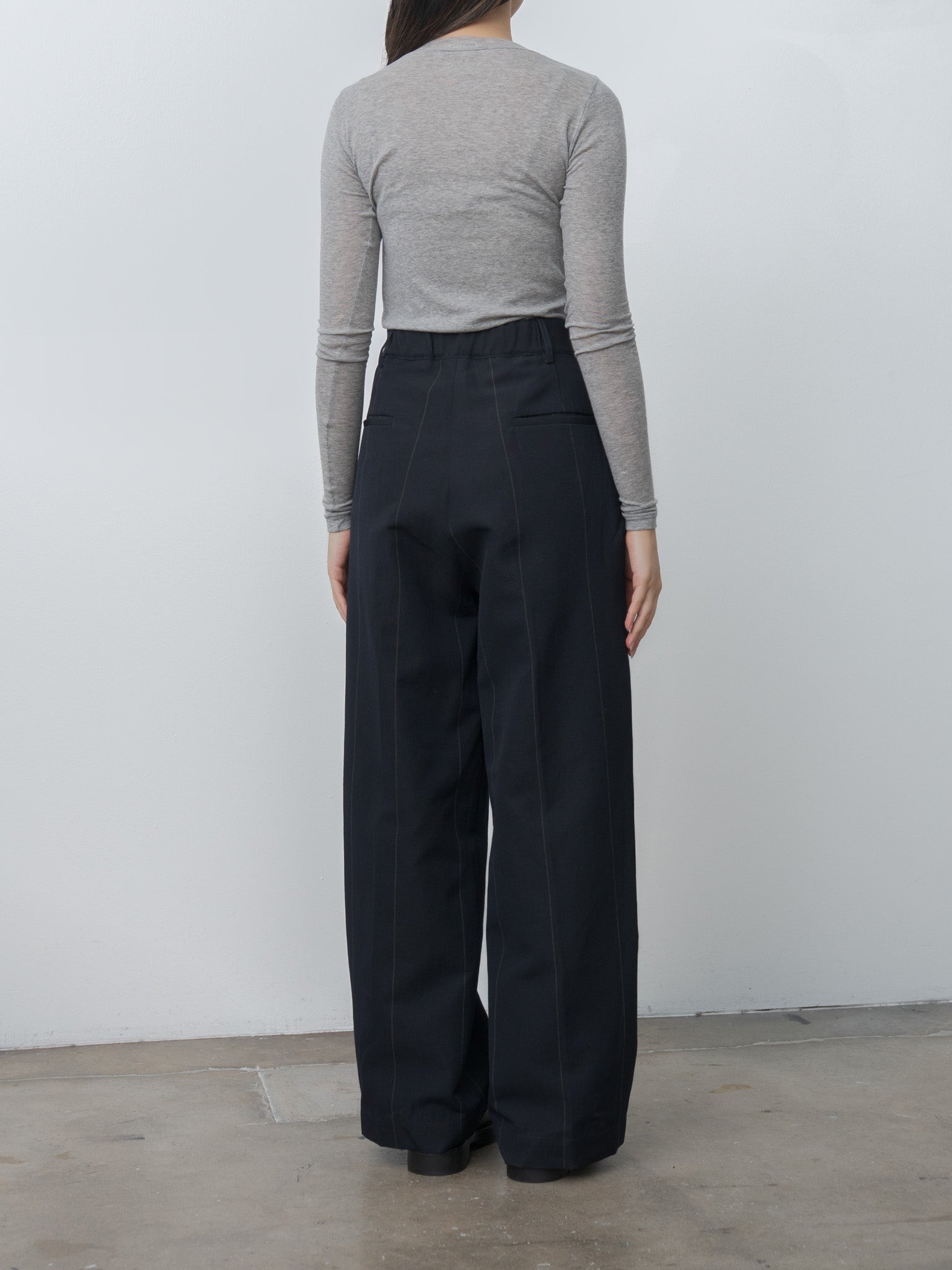 Namu Shop - Auralee Super High Gauge Sheer Rib L/S Tee
