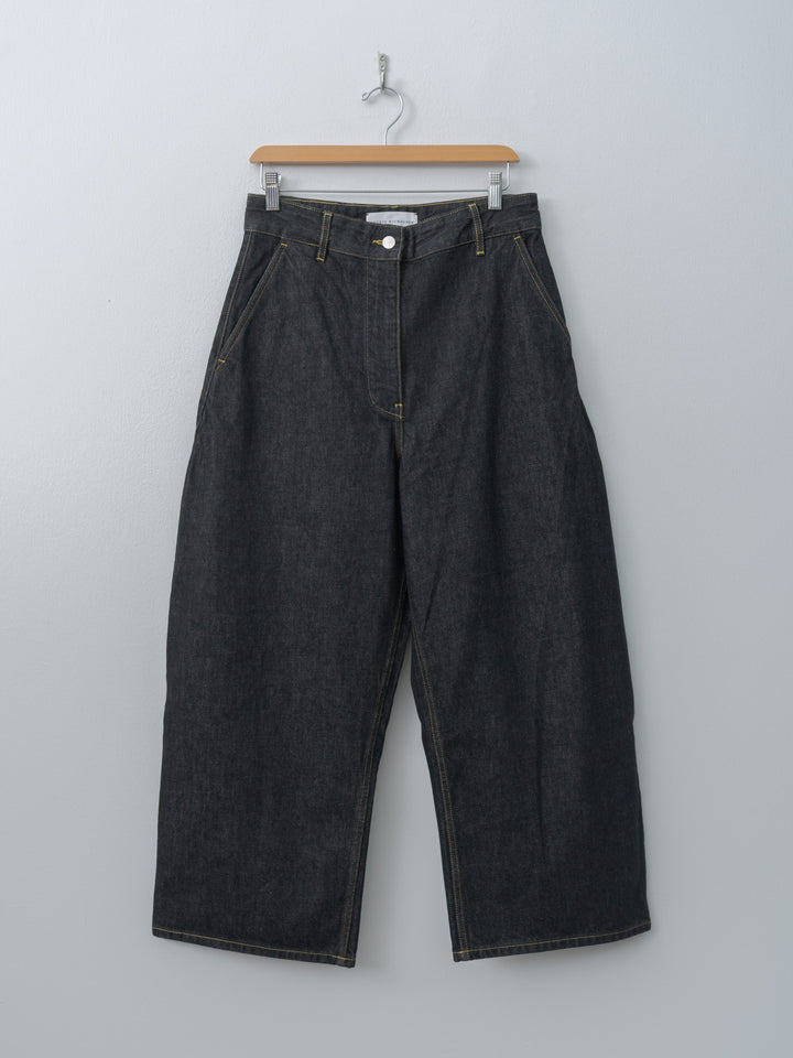 Namu Shop - Studio Nicholson CHALCO Denim Pant - Black
