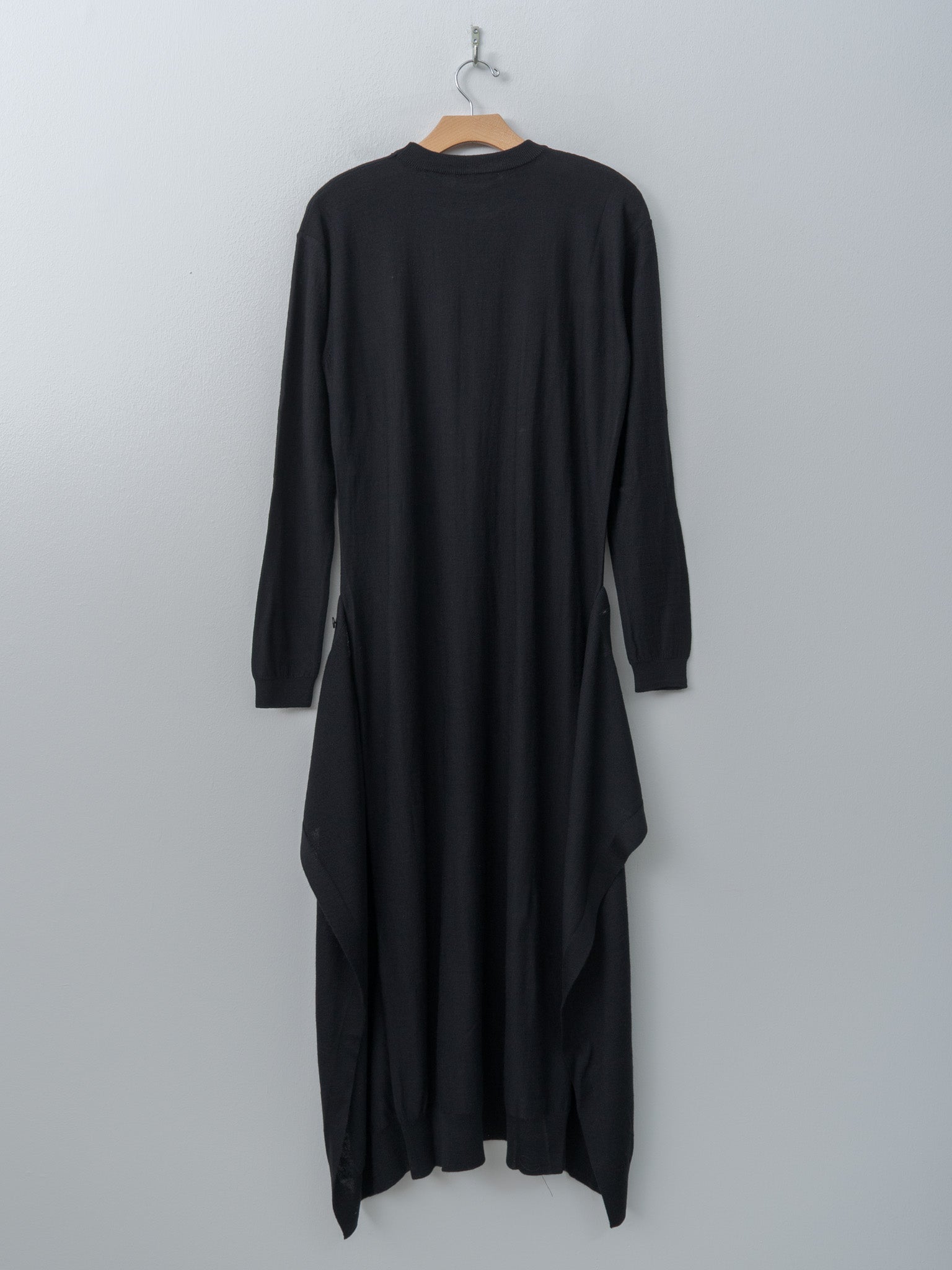 Namu Shop - Lemaire Buttoned Dress - Black