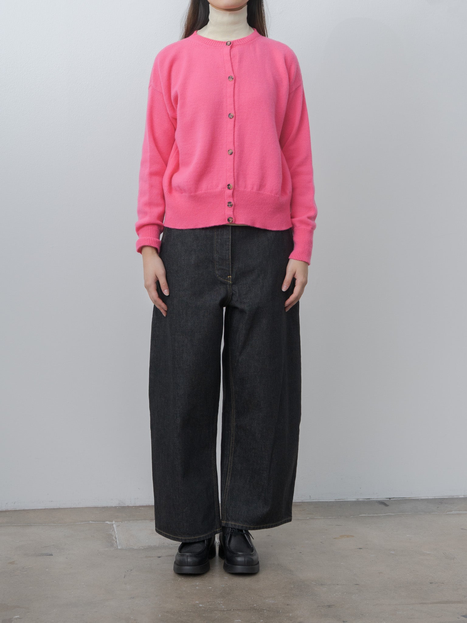 Namu Shop - Studio Nicholson CHALCO Denim Pant - Black