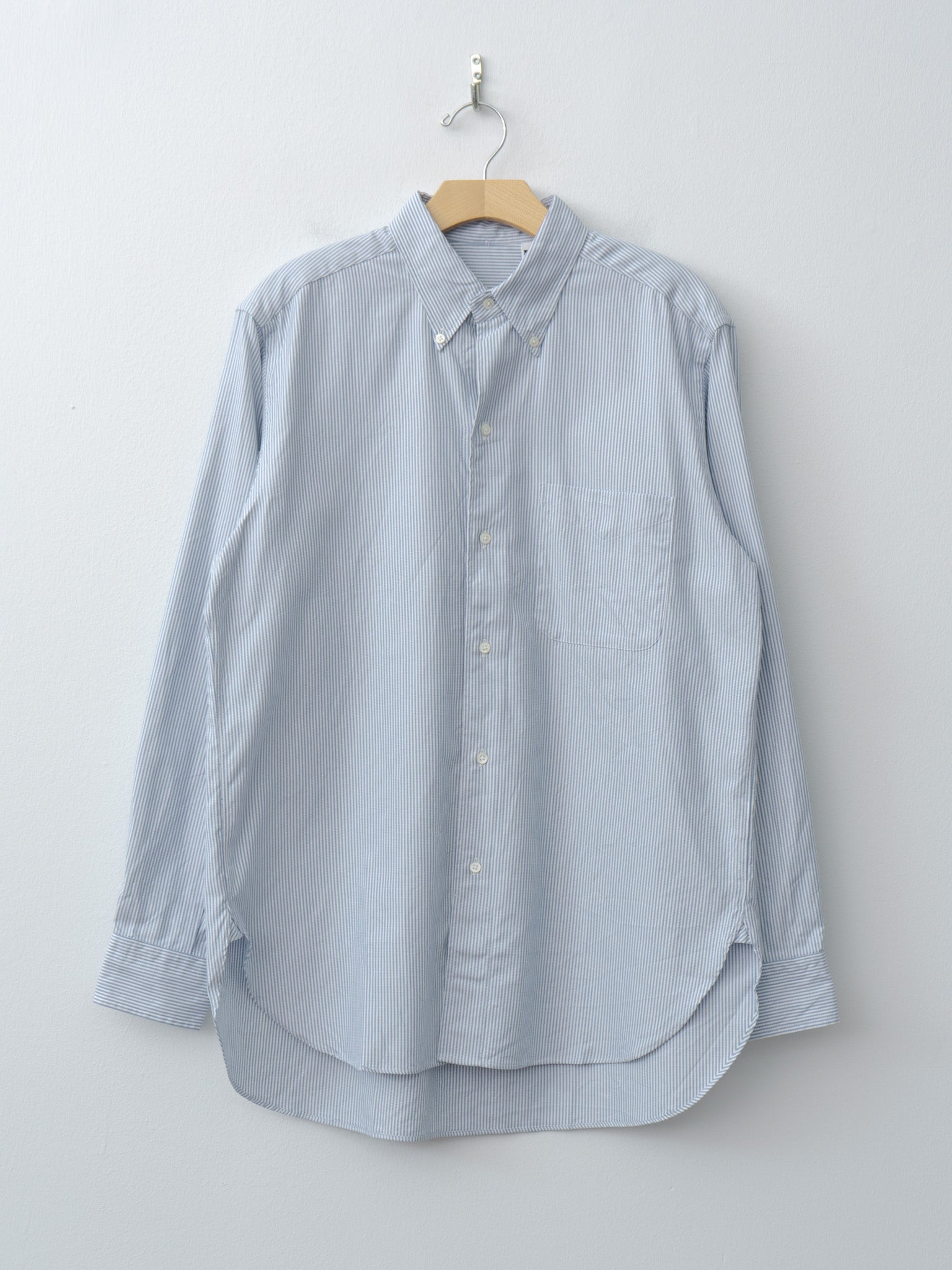 Namu Shop - Kaptain Sunshine Polo Collar Shirt - Stripe