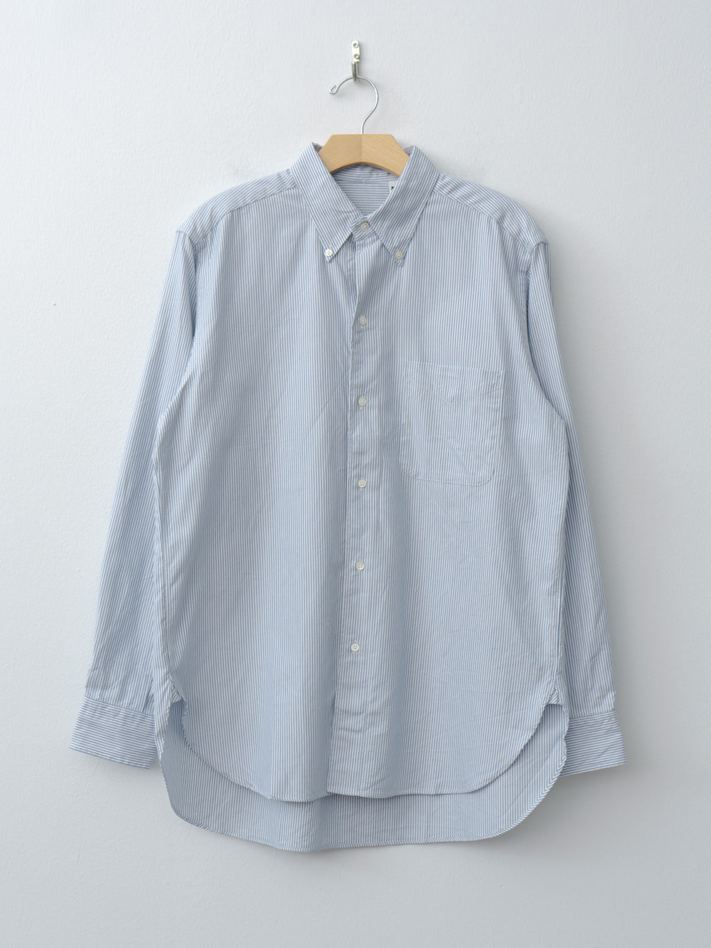 Namu Shop - Kaptain Sunshine Polo Collar Shirt - Stripe