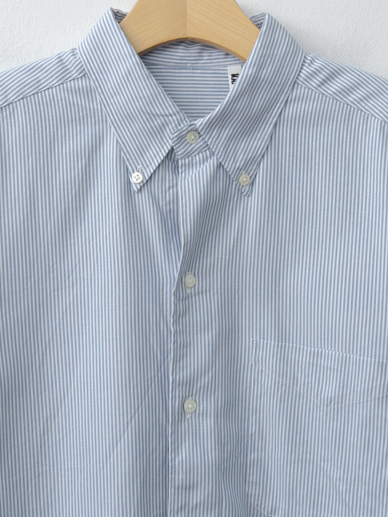 Namu Shop - Kaptain Sunshine Polo Collar Shirt - Stripe