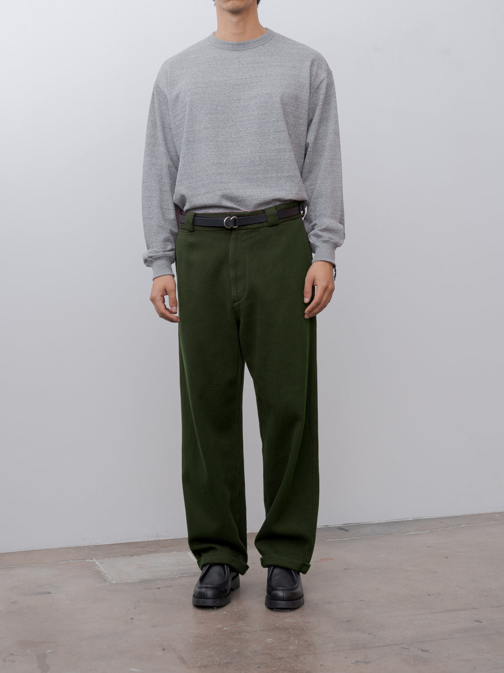 Namu Shop - Yoko Sakamoto Work Trousers - Olive