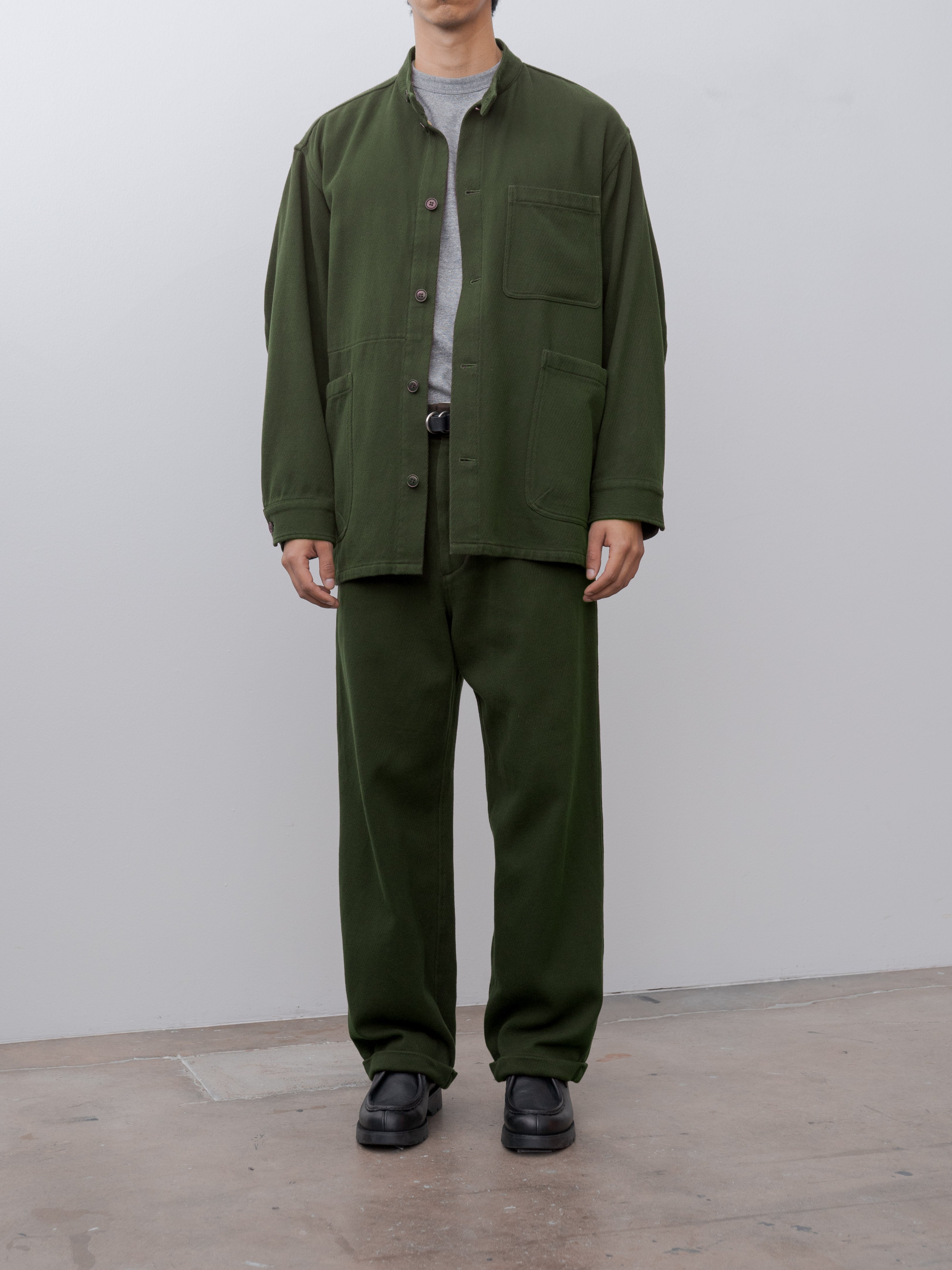 Namu Shop - Yoko Sakamoto Work Trousers - Olive