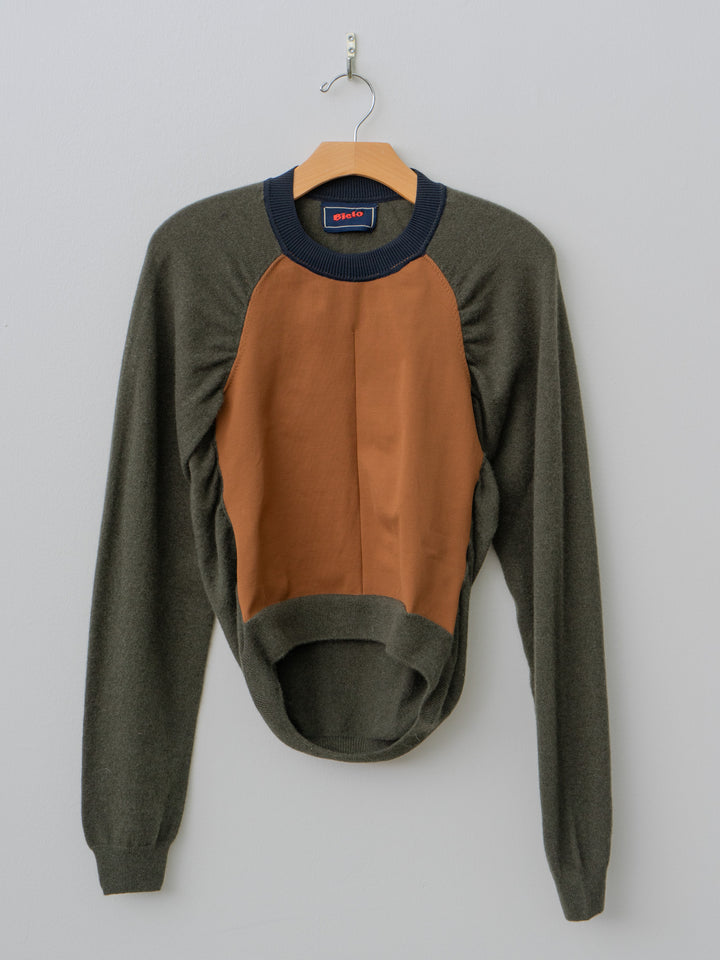 Namu Shop - Bielo Kult Knit - Caramel/Moss