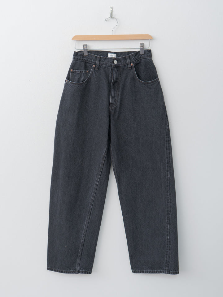 Namu Shop - Ciota Baggy 5 Pocket Pants - Medium Black