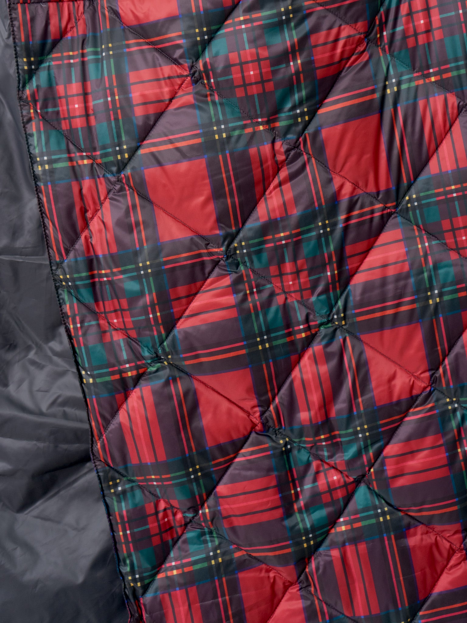 Namu Shop - Ichi Antiquites Ichi Antiquites x Taion Down Shawl - Red Tartan