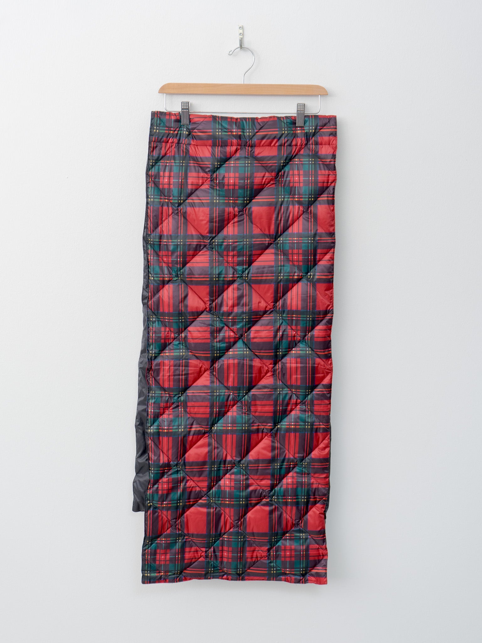 Namu Shop - Ichi Antiquites Ichi Antiquites x Taion Down Shawl - Red Tartan
