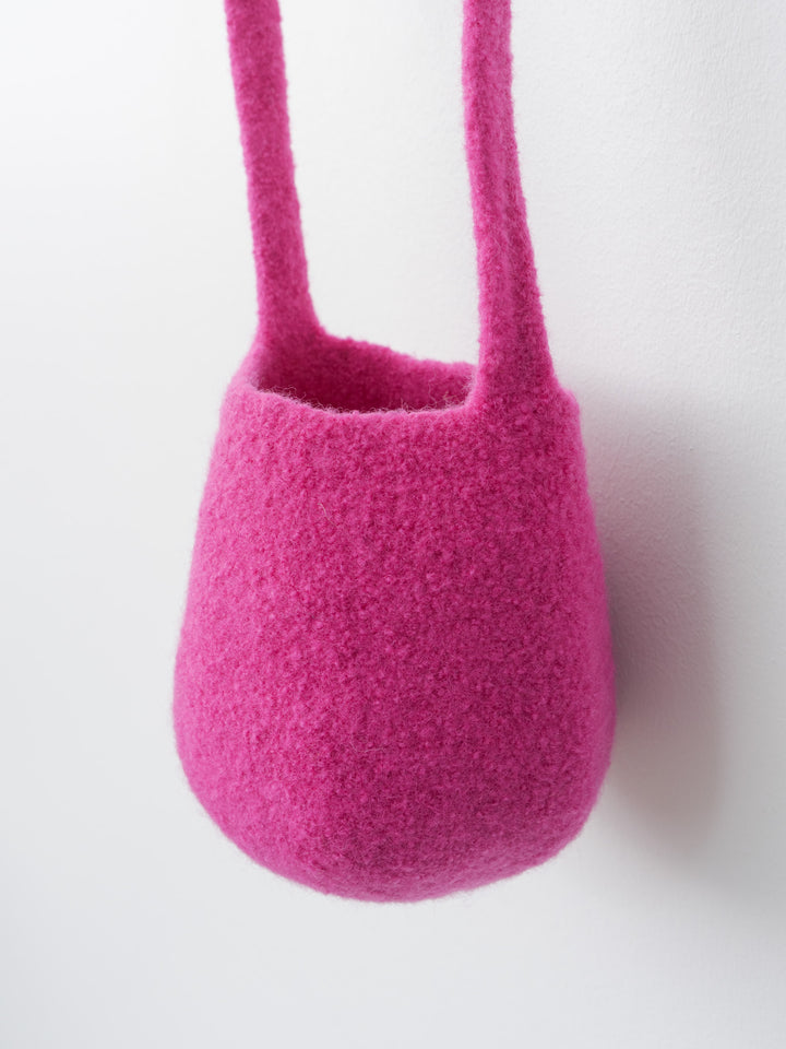 Namu Shop - Cecilie Telle Long Strap Smallest Bucket Bag - Fuschia