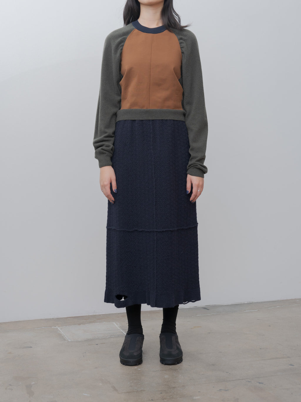 Namu Shop - Bielo Kult Knit - Caramel/Moss